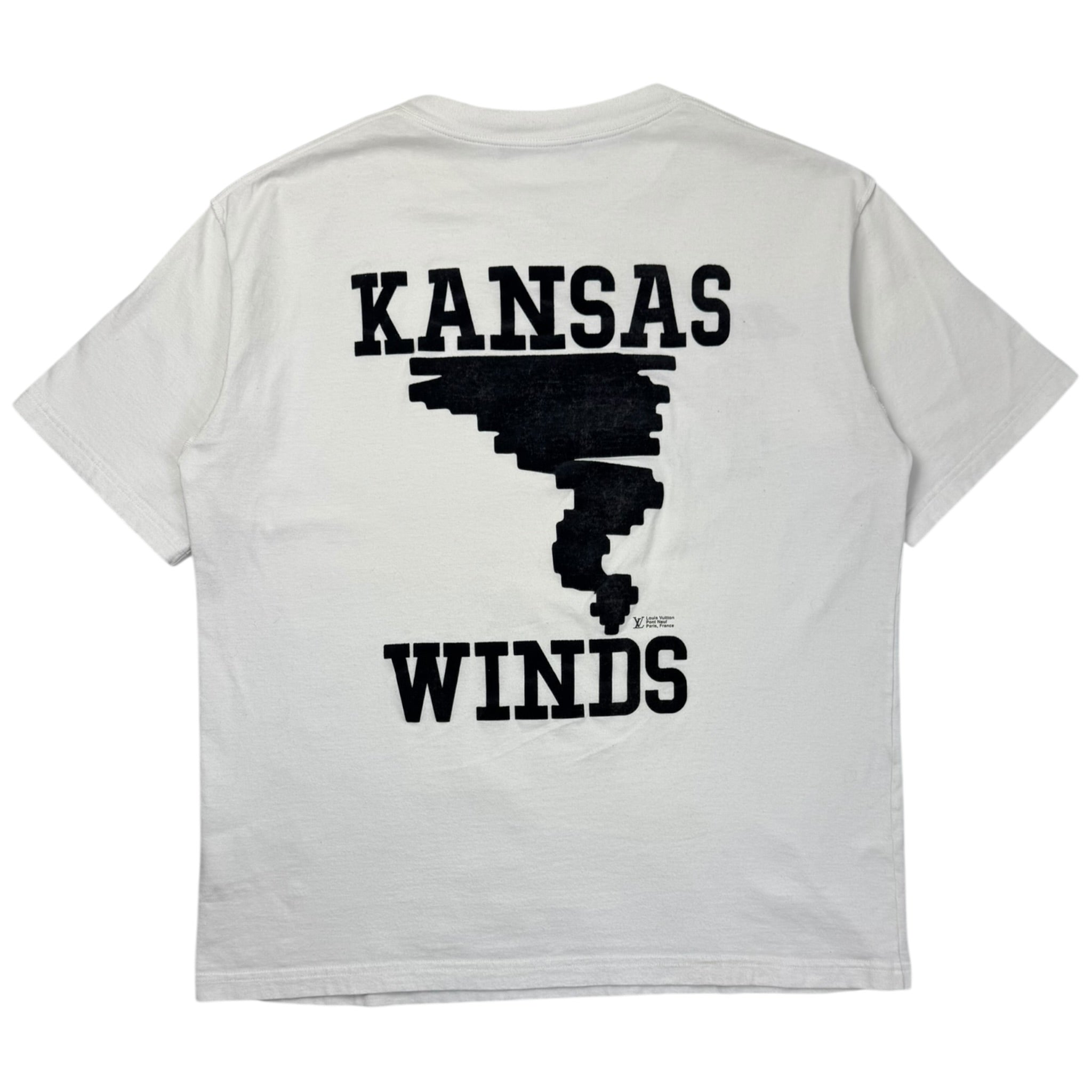 Louis Vuitton x Virgil Abloh Kansas Winds "Not Home" T-Shirt