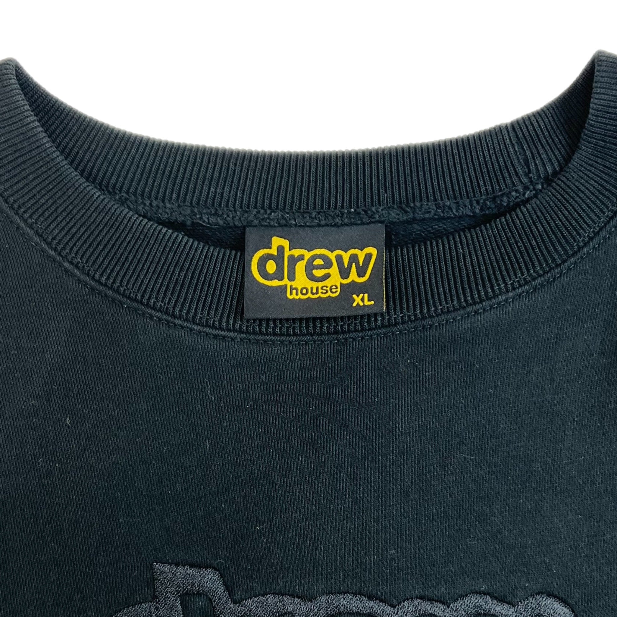 Drew House Scribble Embroidery Crewneck Black