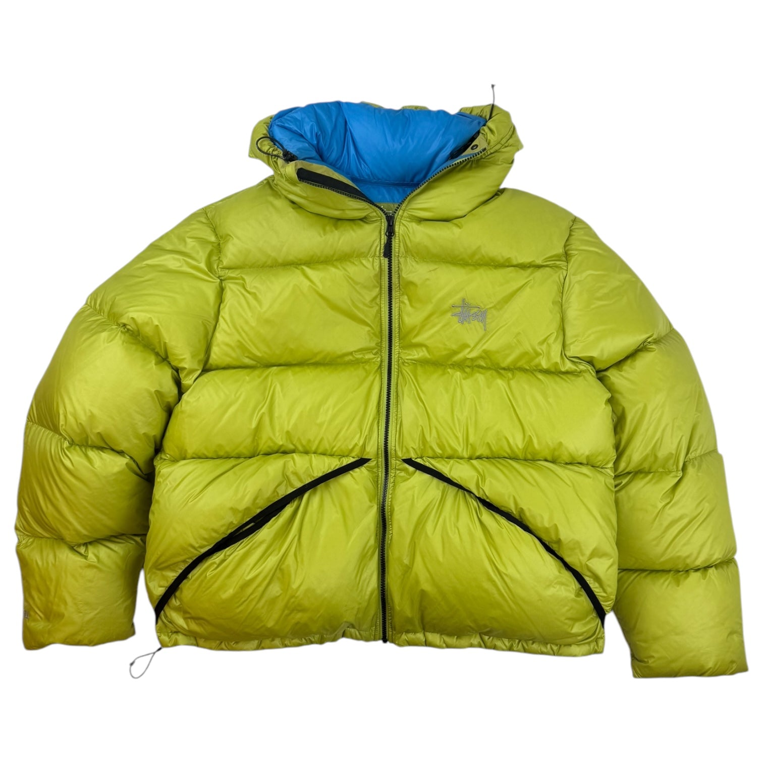 Stüssy Down Parka Micro Ripstop Lime