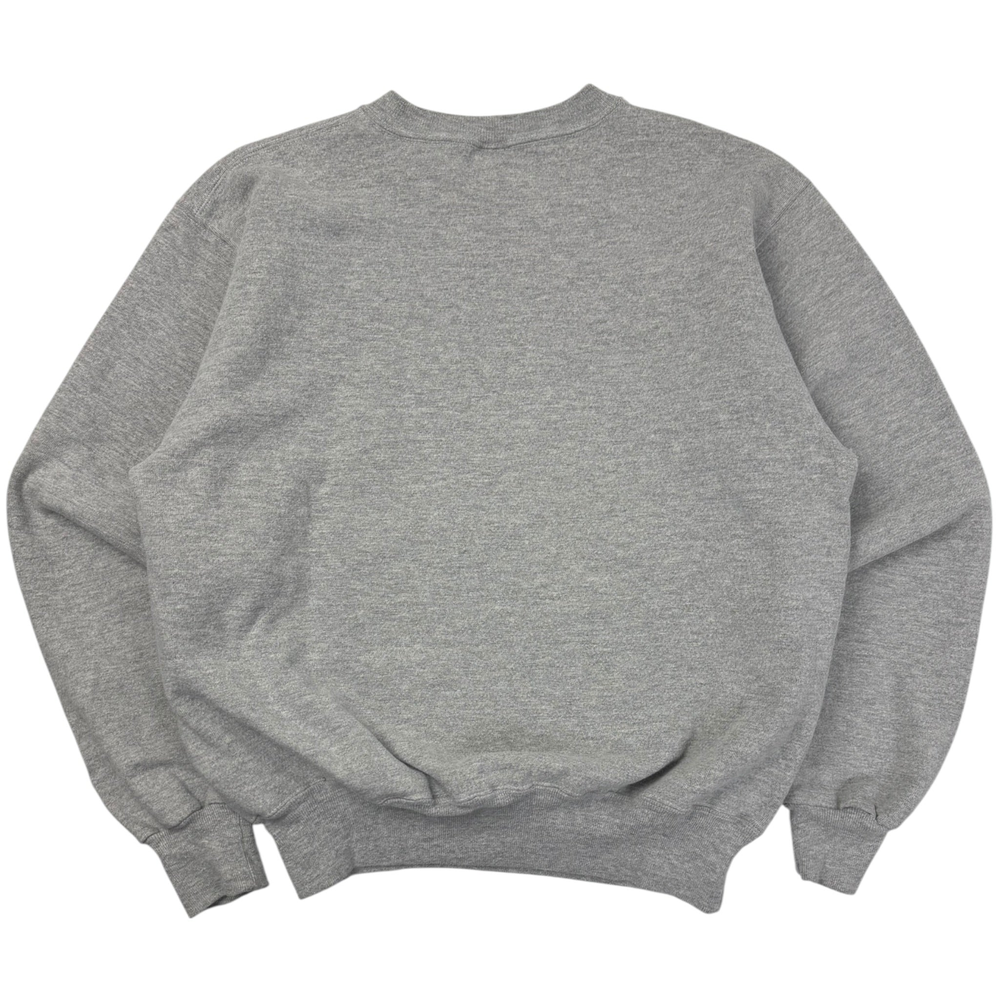 Vintage Champion Spellout Crewneck Gray