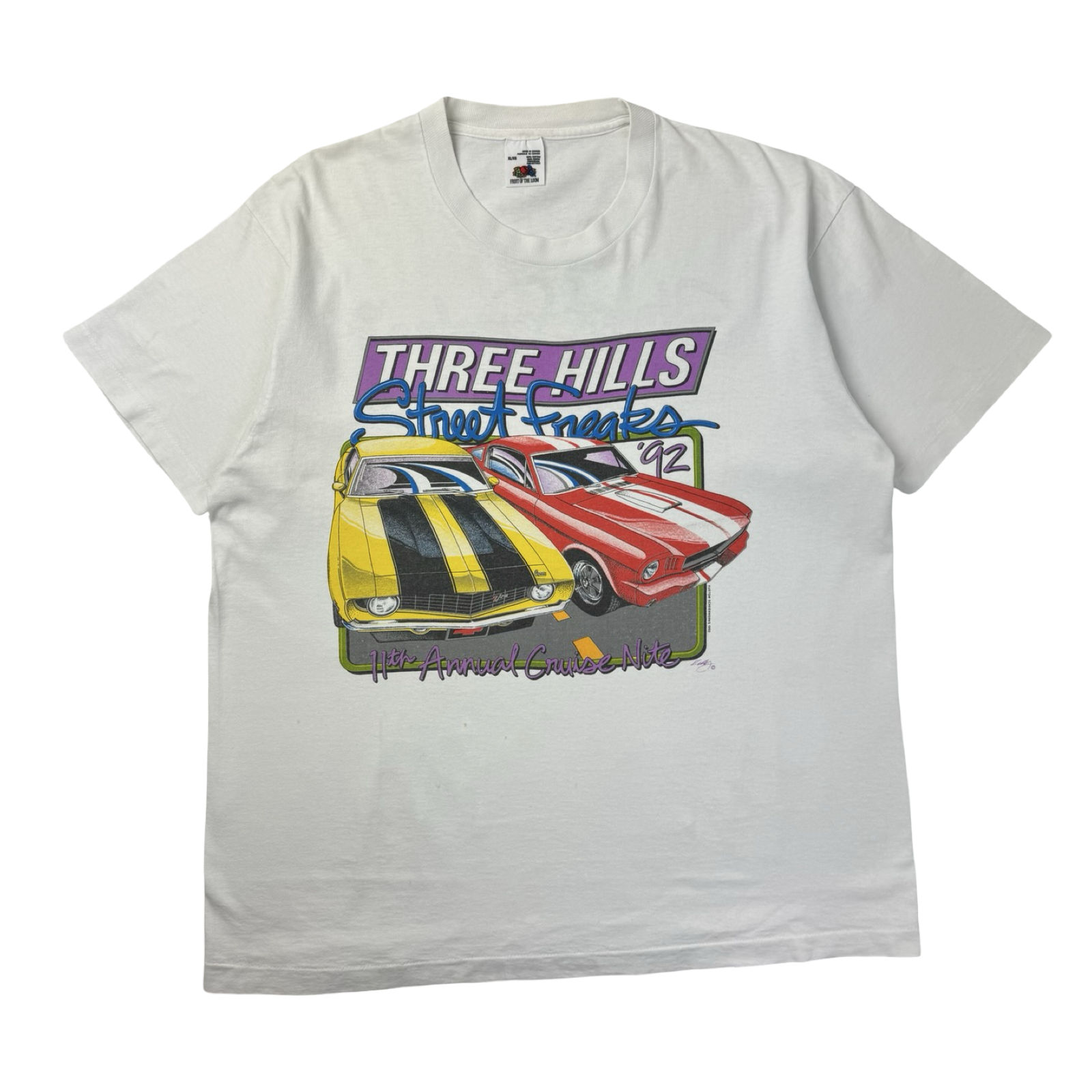 1992 Street Freaks Muscle Car Cruise Night T-Shirt