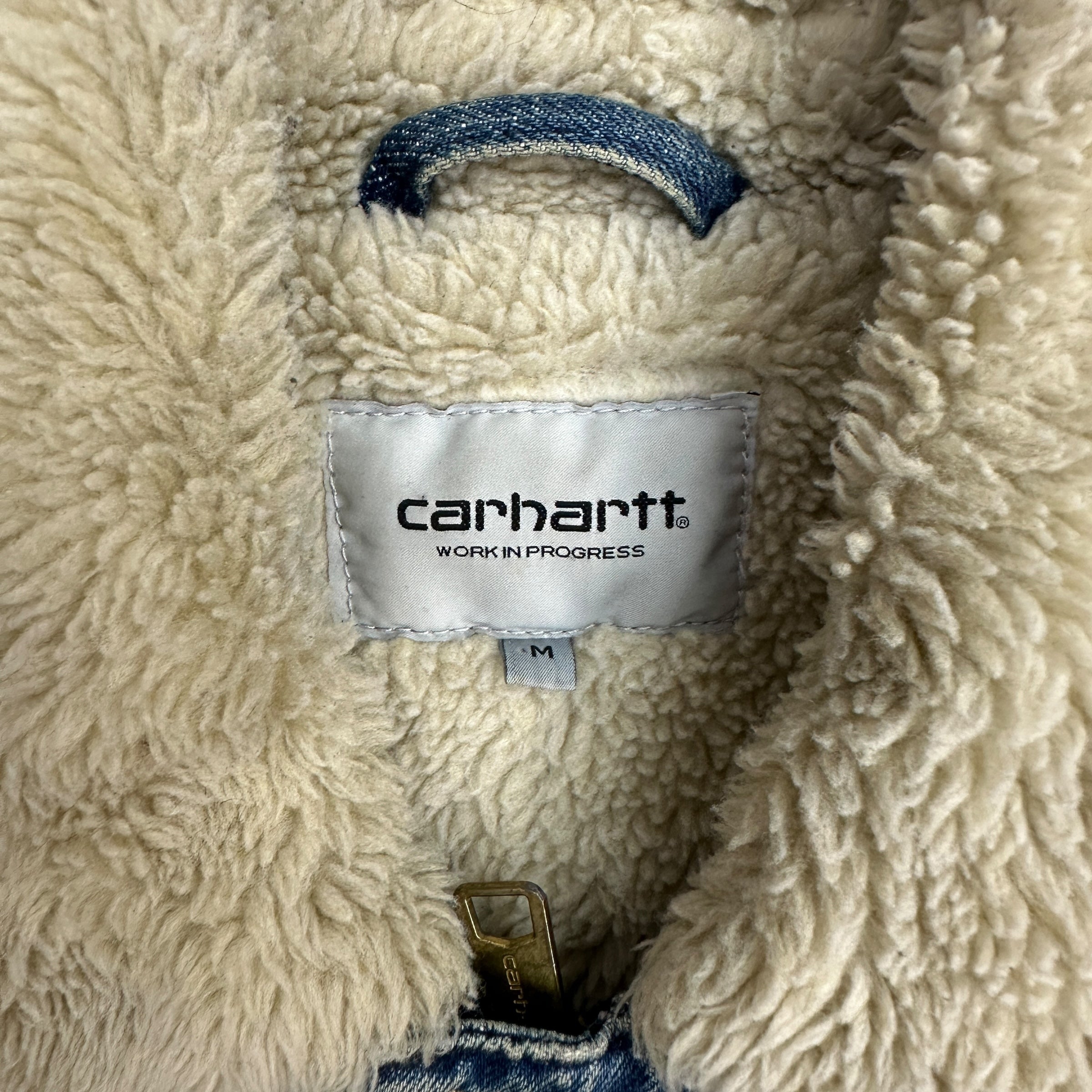 Carhartt WIP Light Wash Denim Phoenix Coat