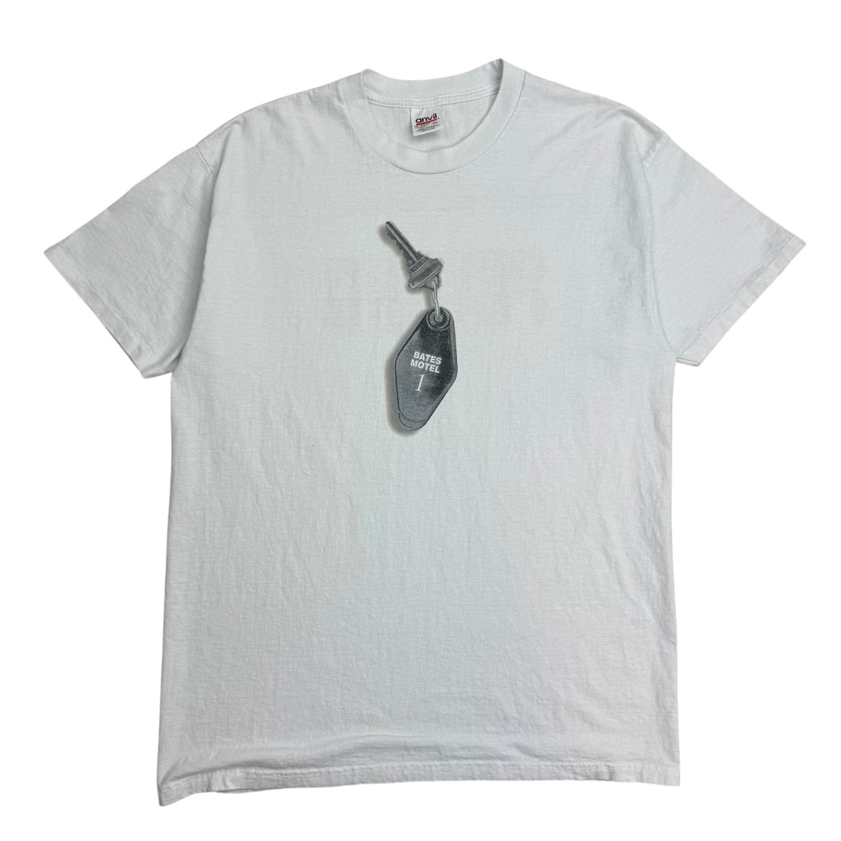 1998 Psycho Bates Motel Key Tee White