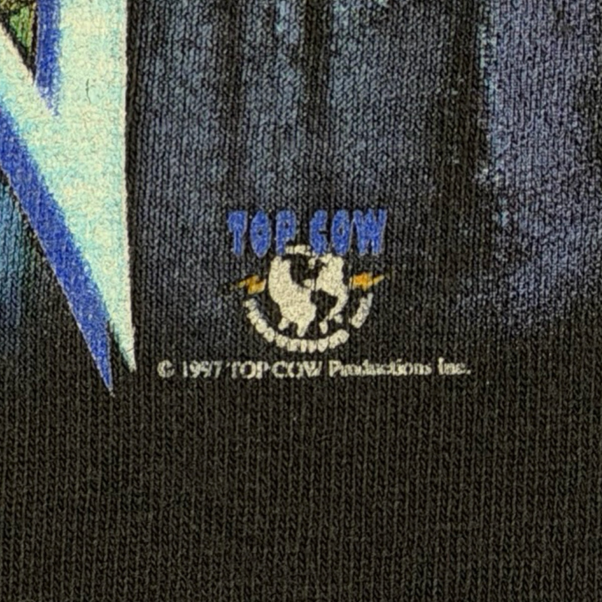 1997 Fashion Victim Ascension Comic  T-Shirt Faded Black