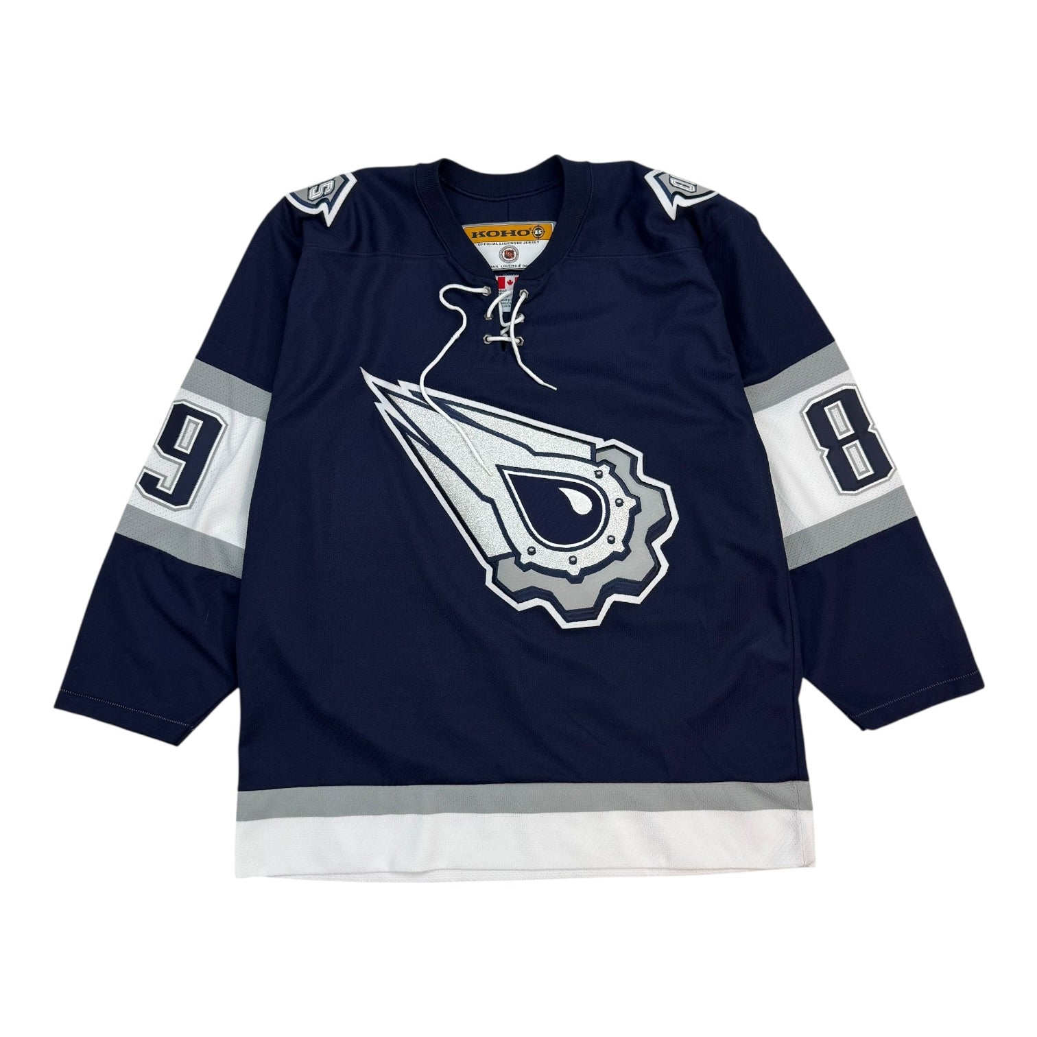 2006 Koho Edmonton Oilers McFarlane Oil Drop Mike Comrie Jersey Blue