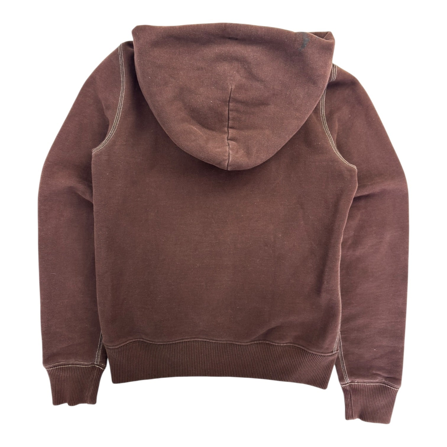 (W)Y2K Abercrombie & Fitch Zip Up Hoodie Brown