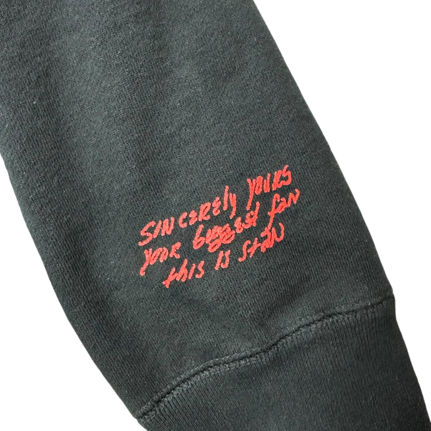 Eminem Marshall Mathers ‘Sincerely Yours’ Hoodie Black