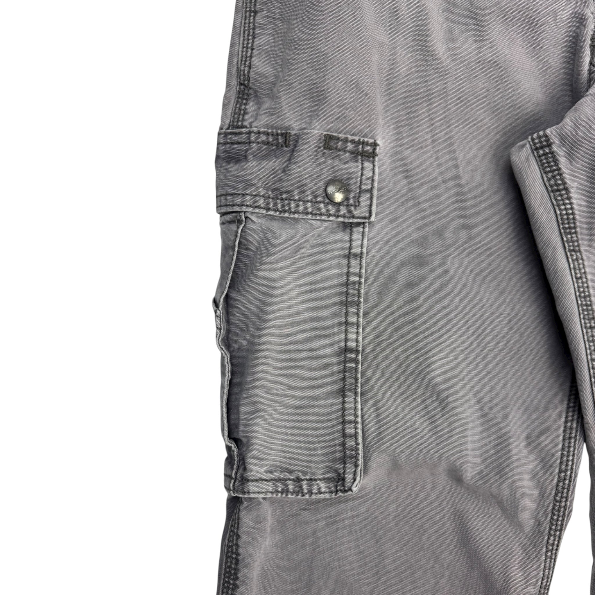 Vintage Carhartt Cargo Bottoms Light Grey