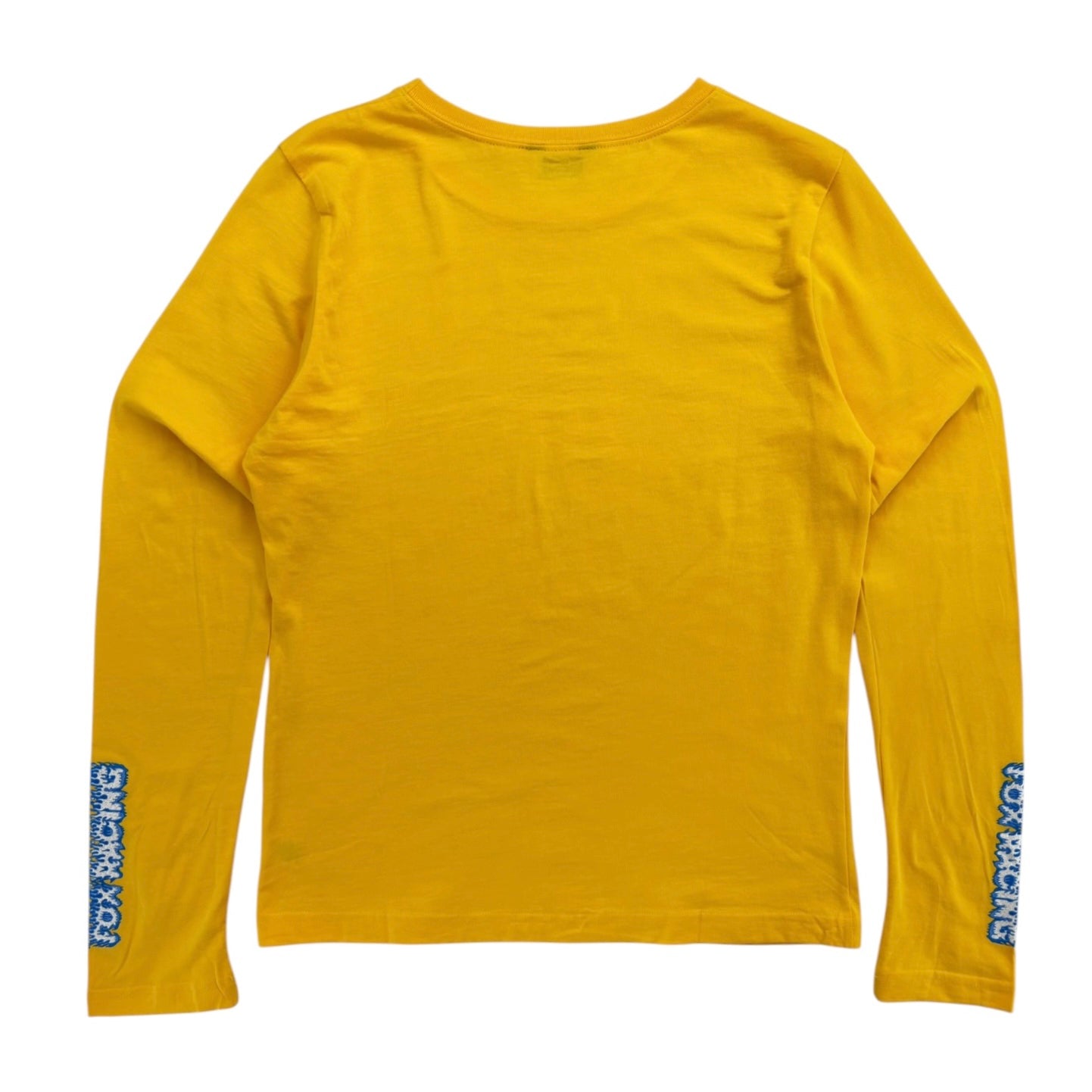 (W) Y2K Fox Racing Long Sleeve Yellow