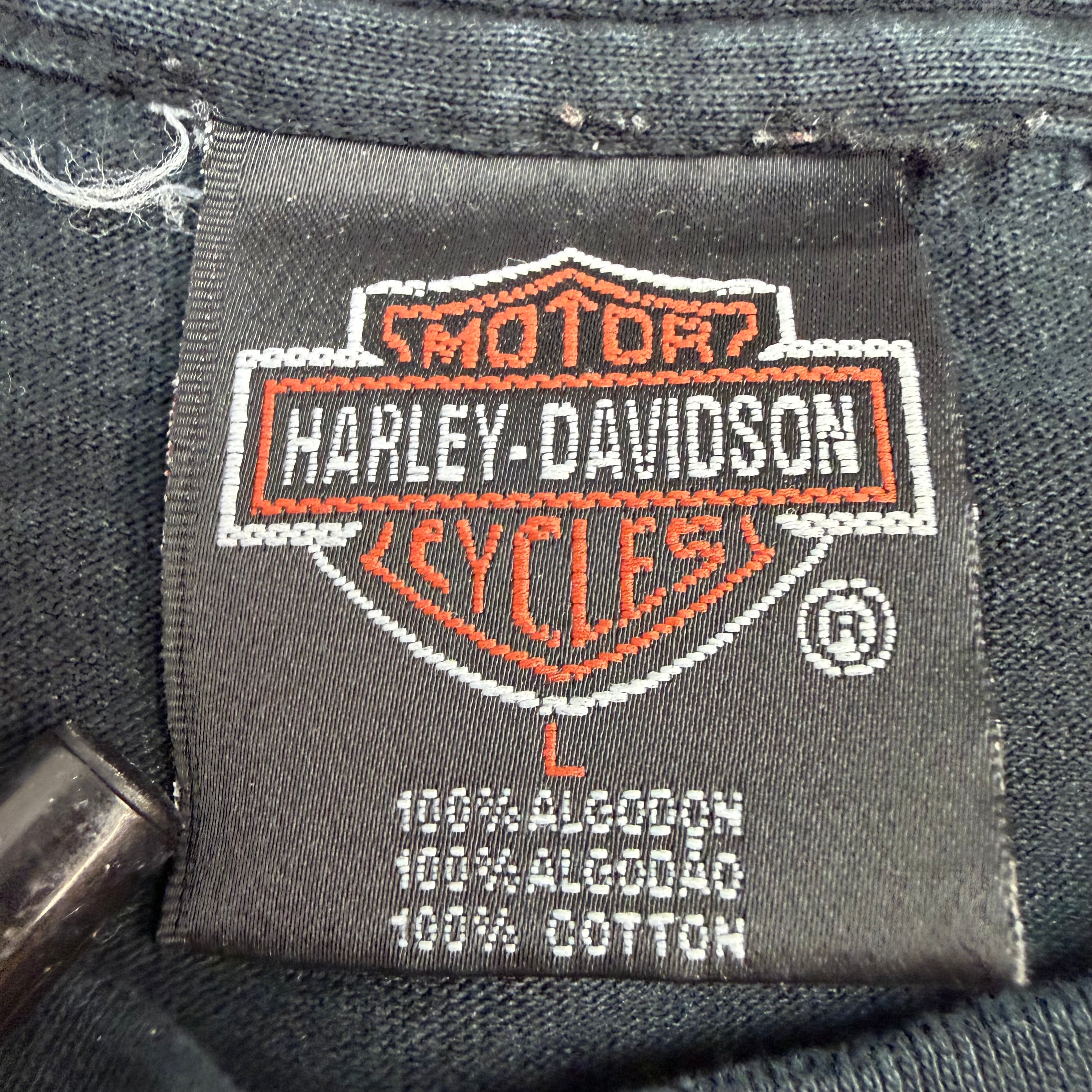Vintage Harley Davidson Cancun Mexico Longsleeve Black
