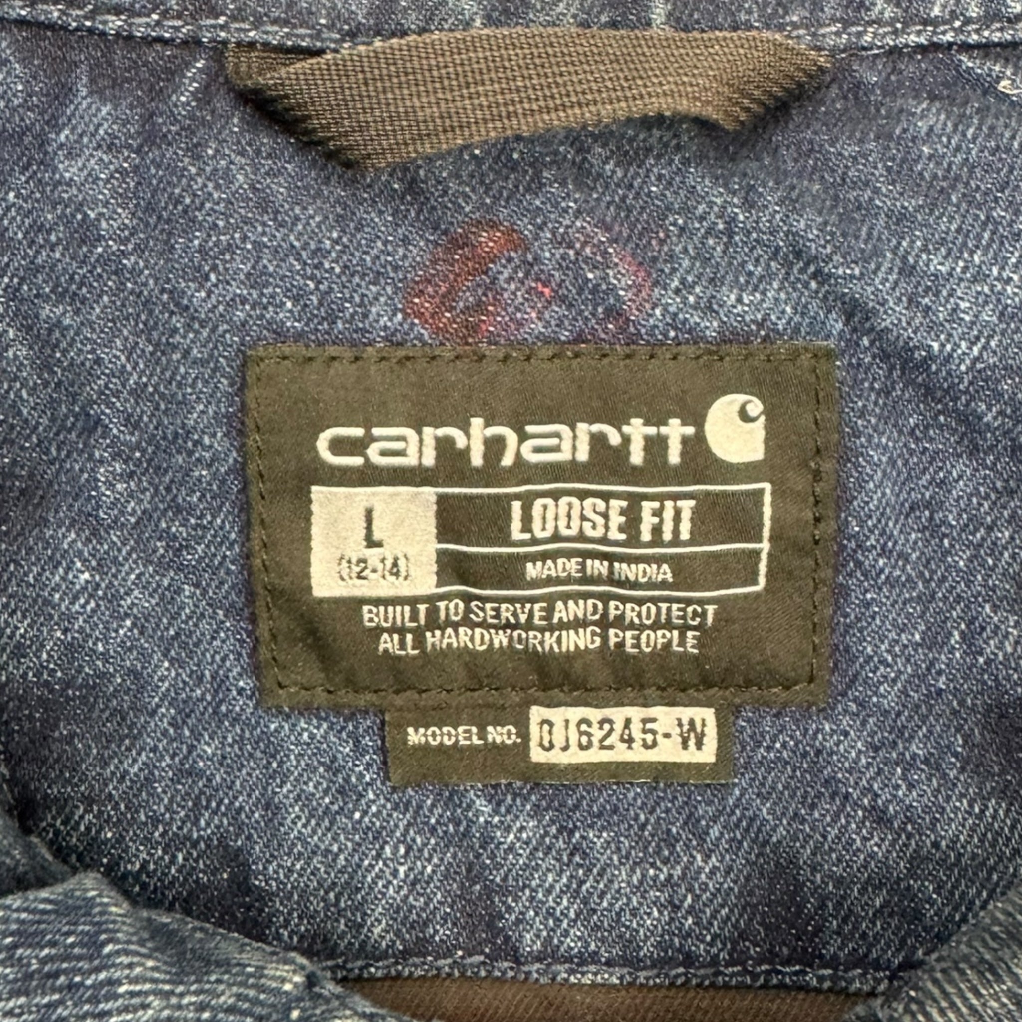 Carhartt Loose Fit Denim Detroit Jacket Womens