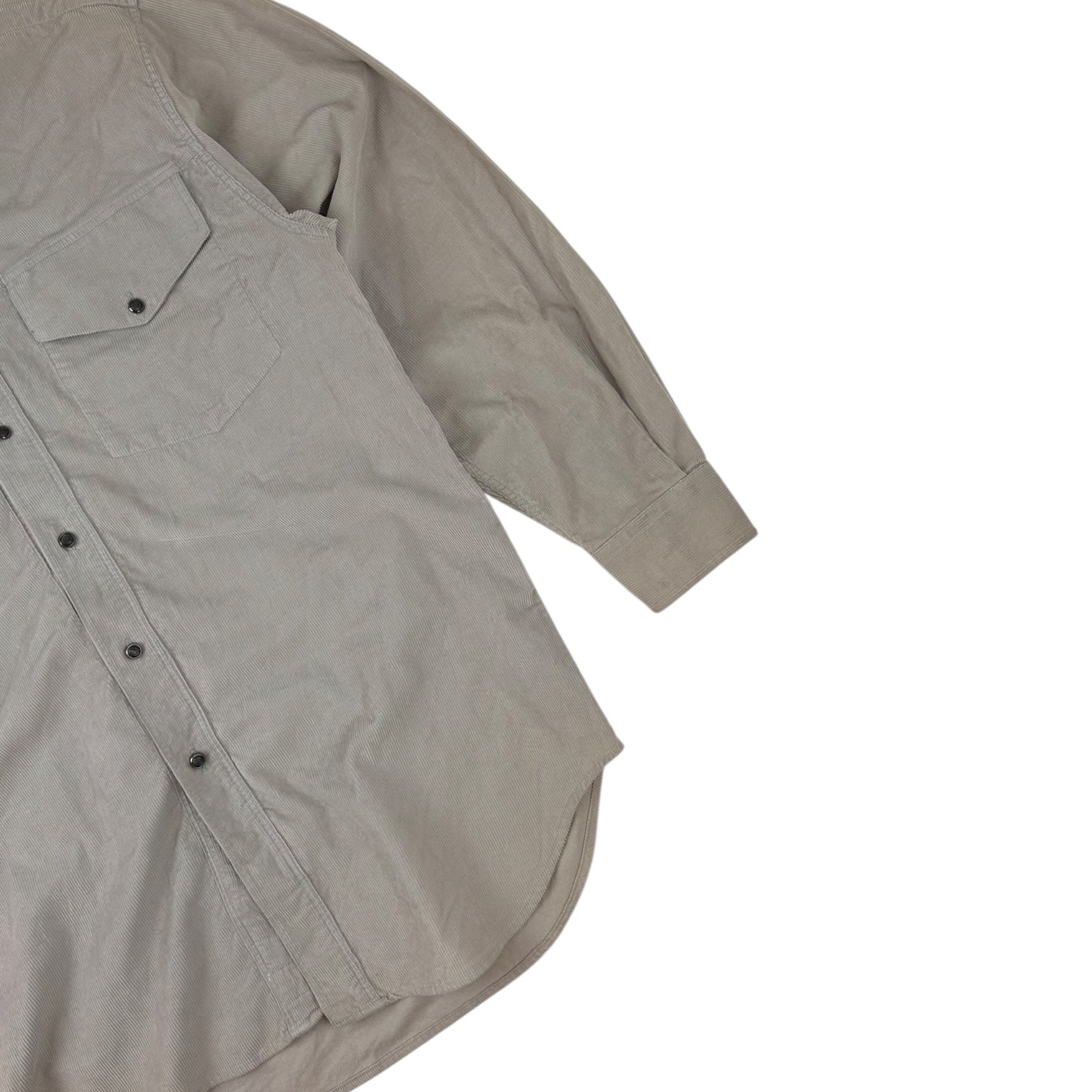 Vintage Versace Jeans Couture Button Up Gray