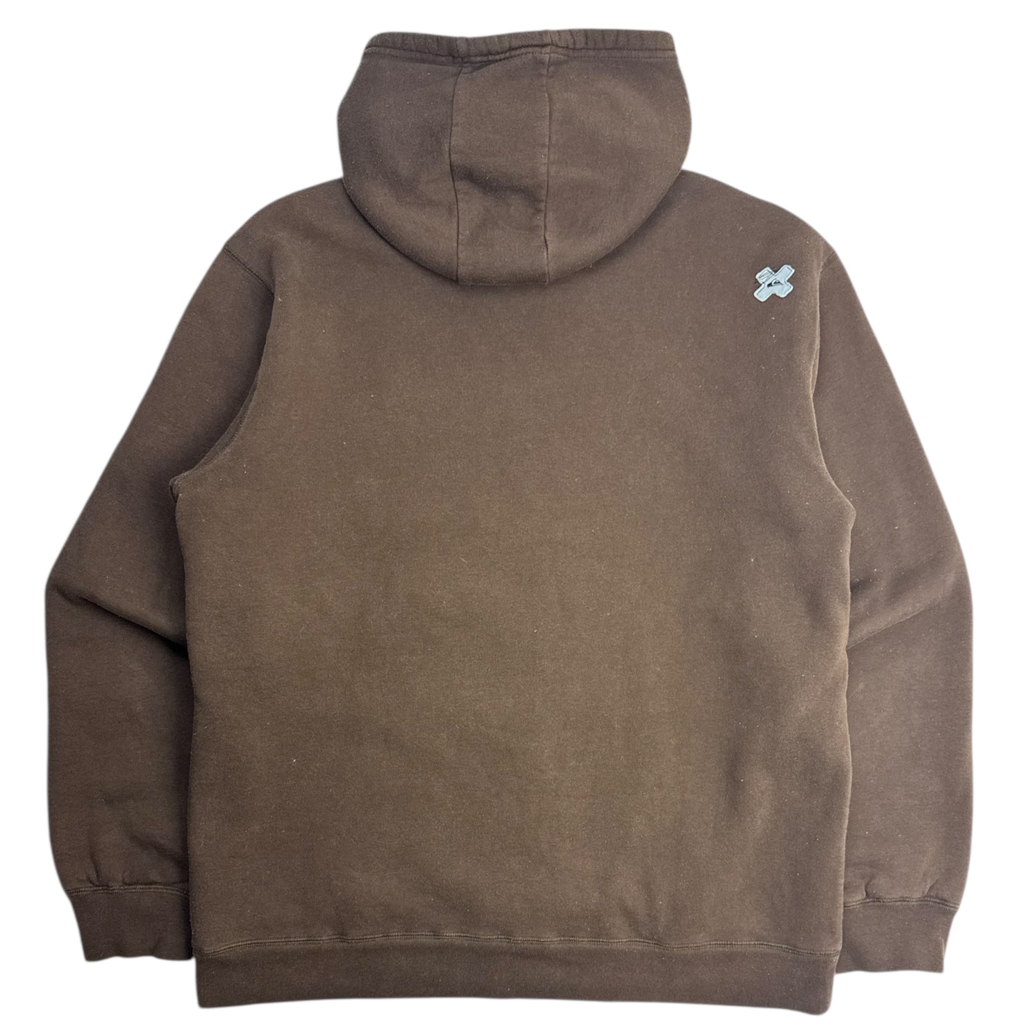 Y2K Quiksilver Zip Up Sherpa Lined Hoodie