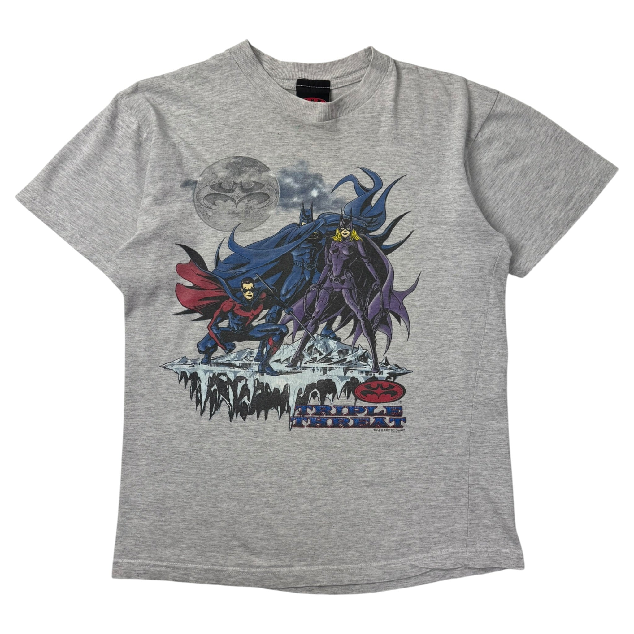 1997 Batman Robin and Batgirl 'Triple Threat' T-Shirt