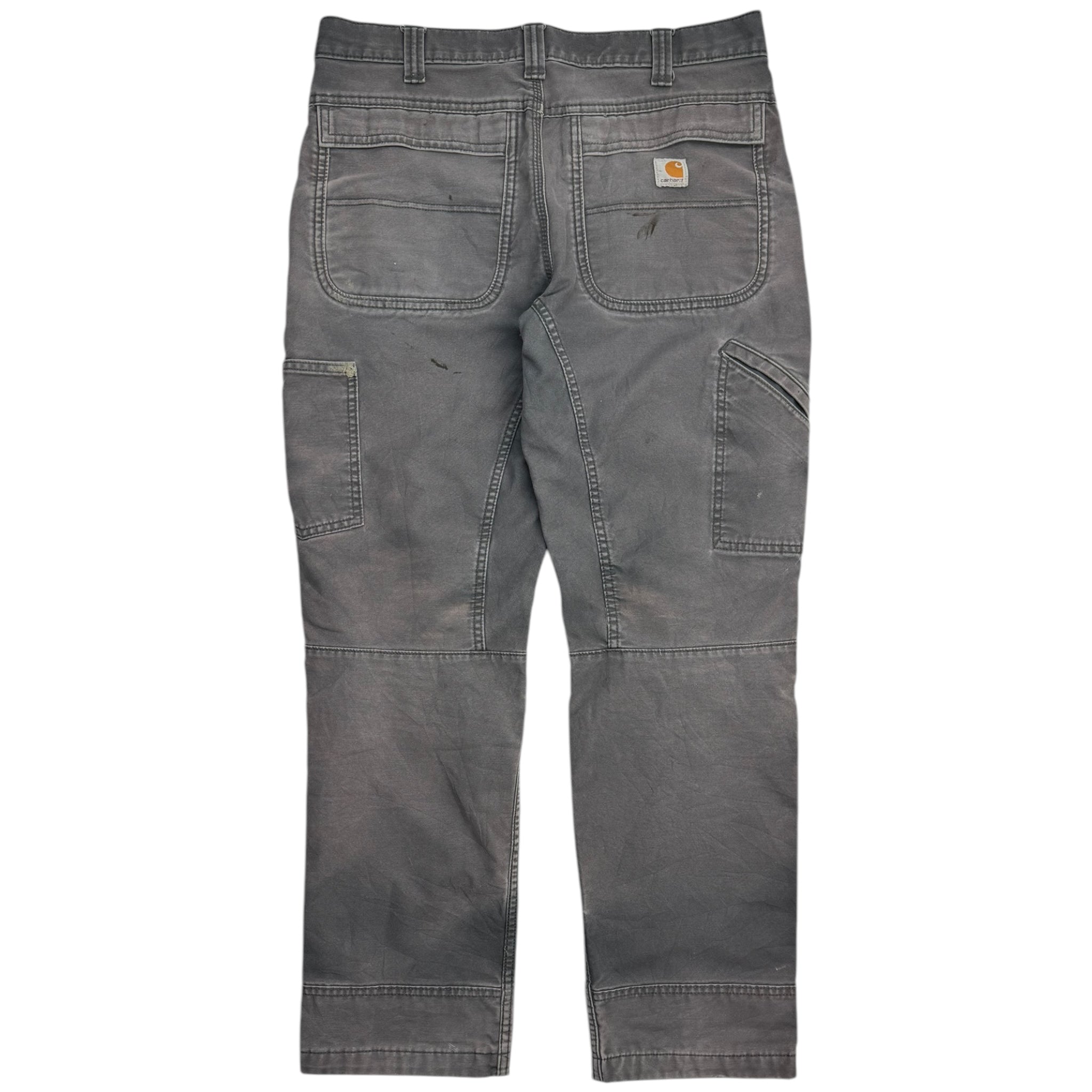 Carhartt Reinforced Knee Carpenter Pants Heavy Wash