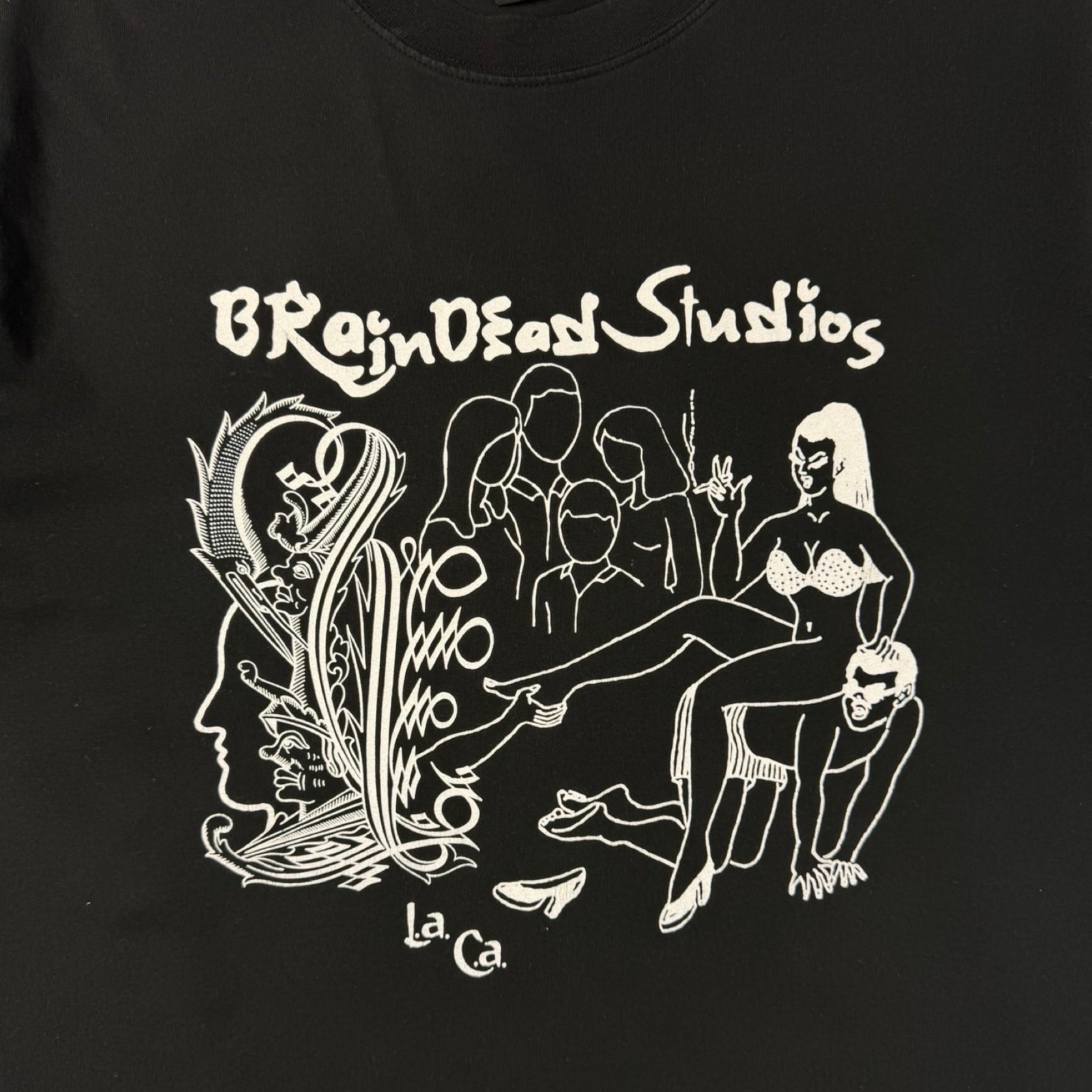 Brain Dead Studios Graphic Haus T-Shirt Black