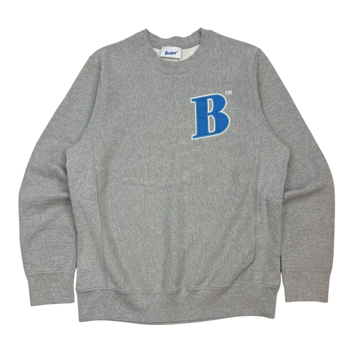 Better Gift Shop B Crewneck Grey