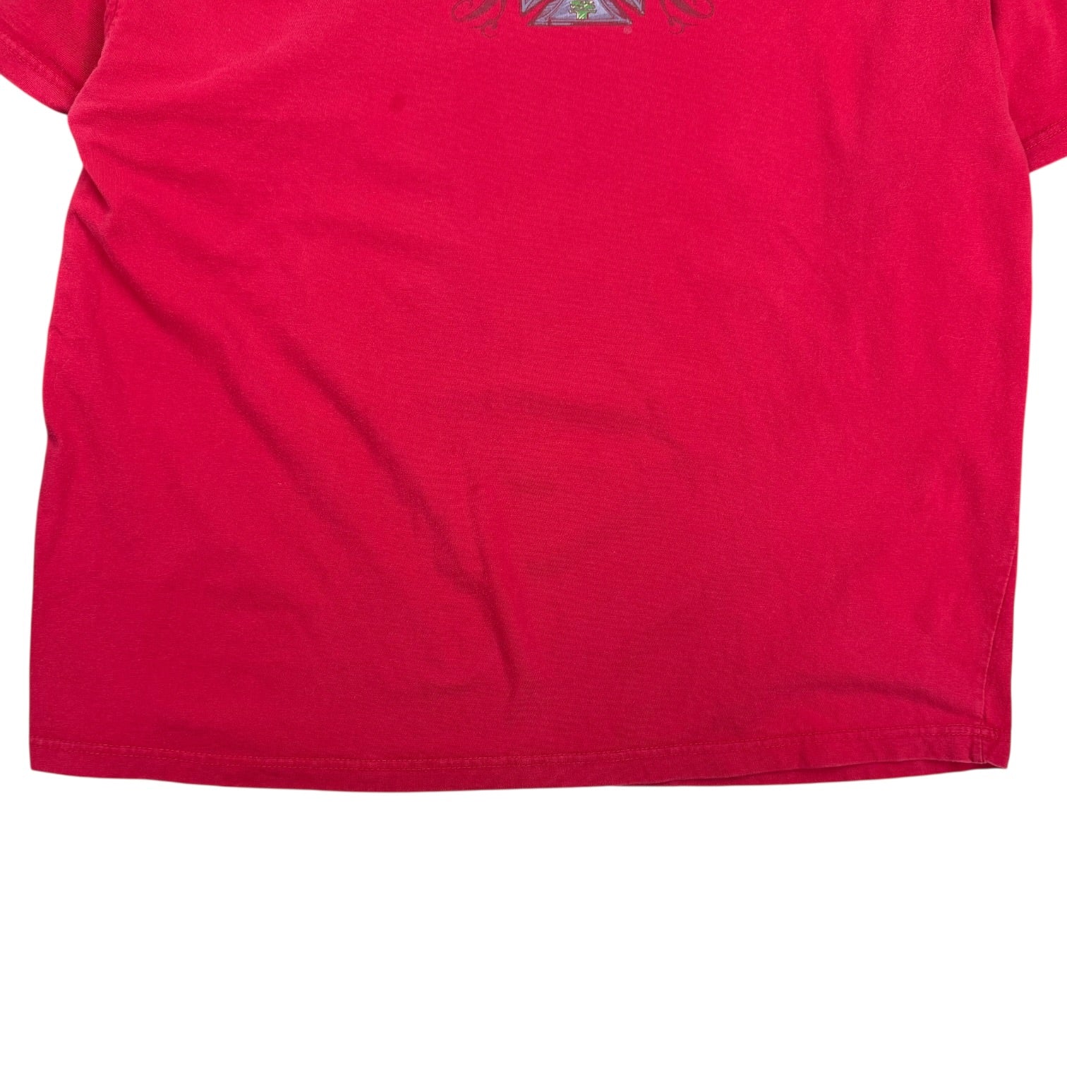 Vintage West Coast Choppers ‘Por Vida’ Double Layer L/S Tee Red
