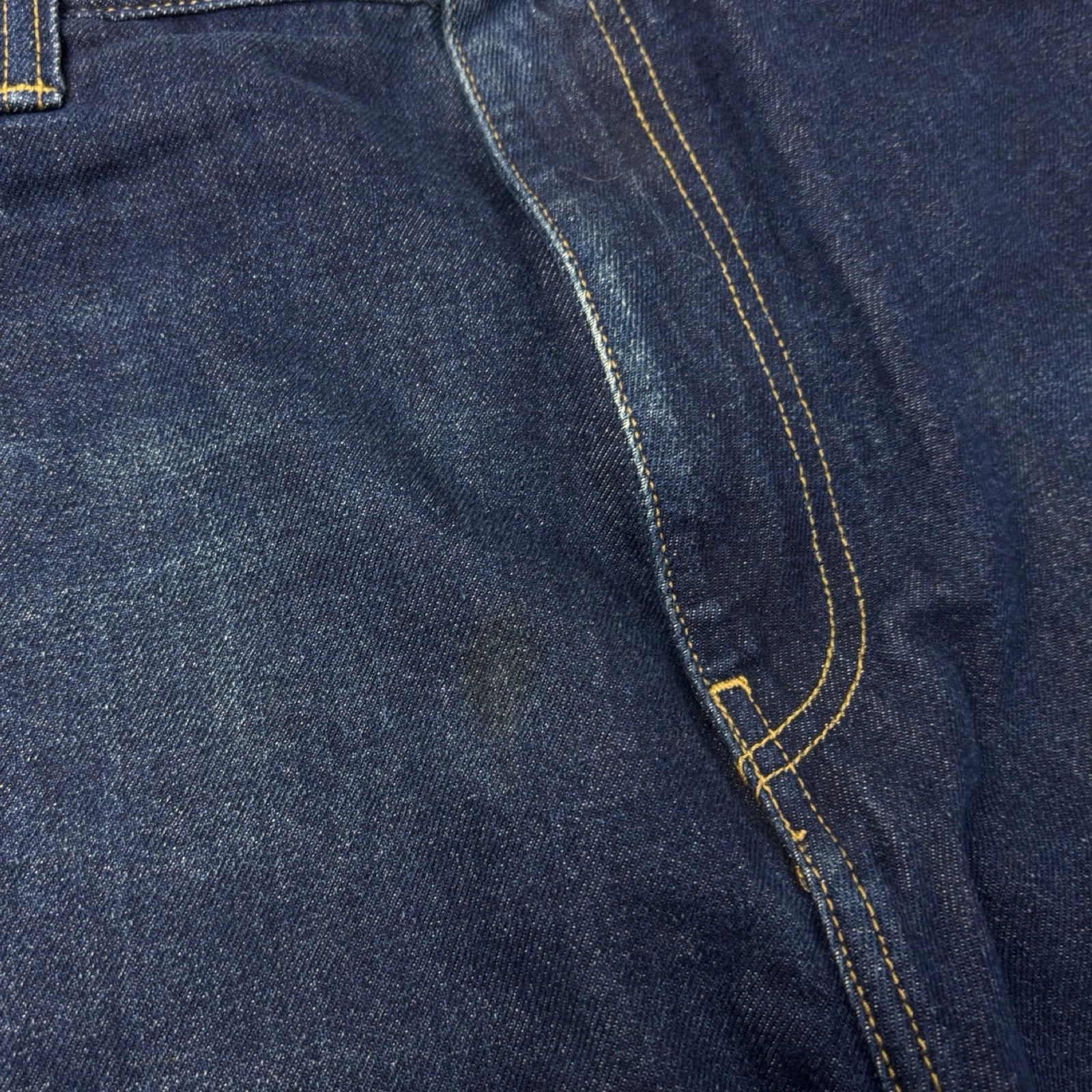Carhartt WIP Landon Jean Short Dark Wash
