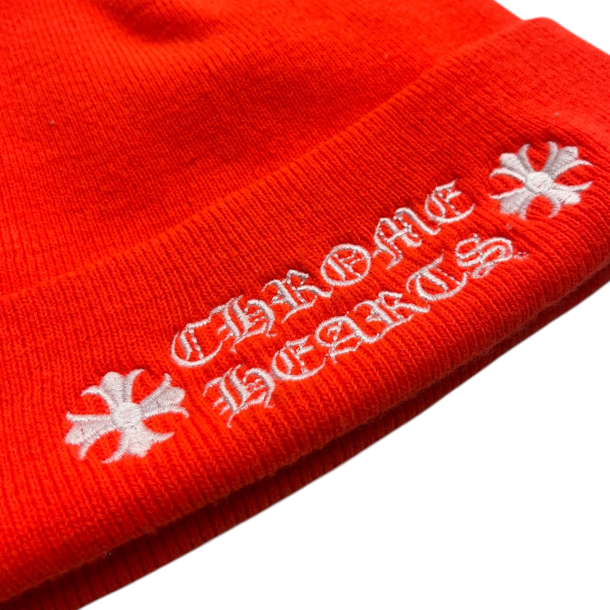 Chrome Hearts Beanie Safety Orange