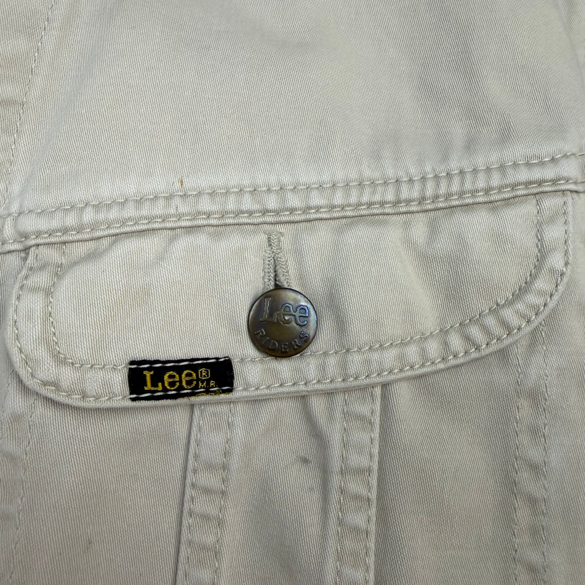 (W) Vintage Lee Westerner Denim Jacket Tan