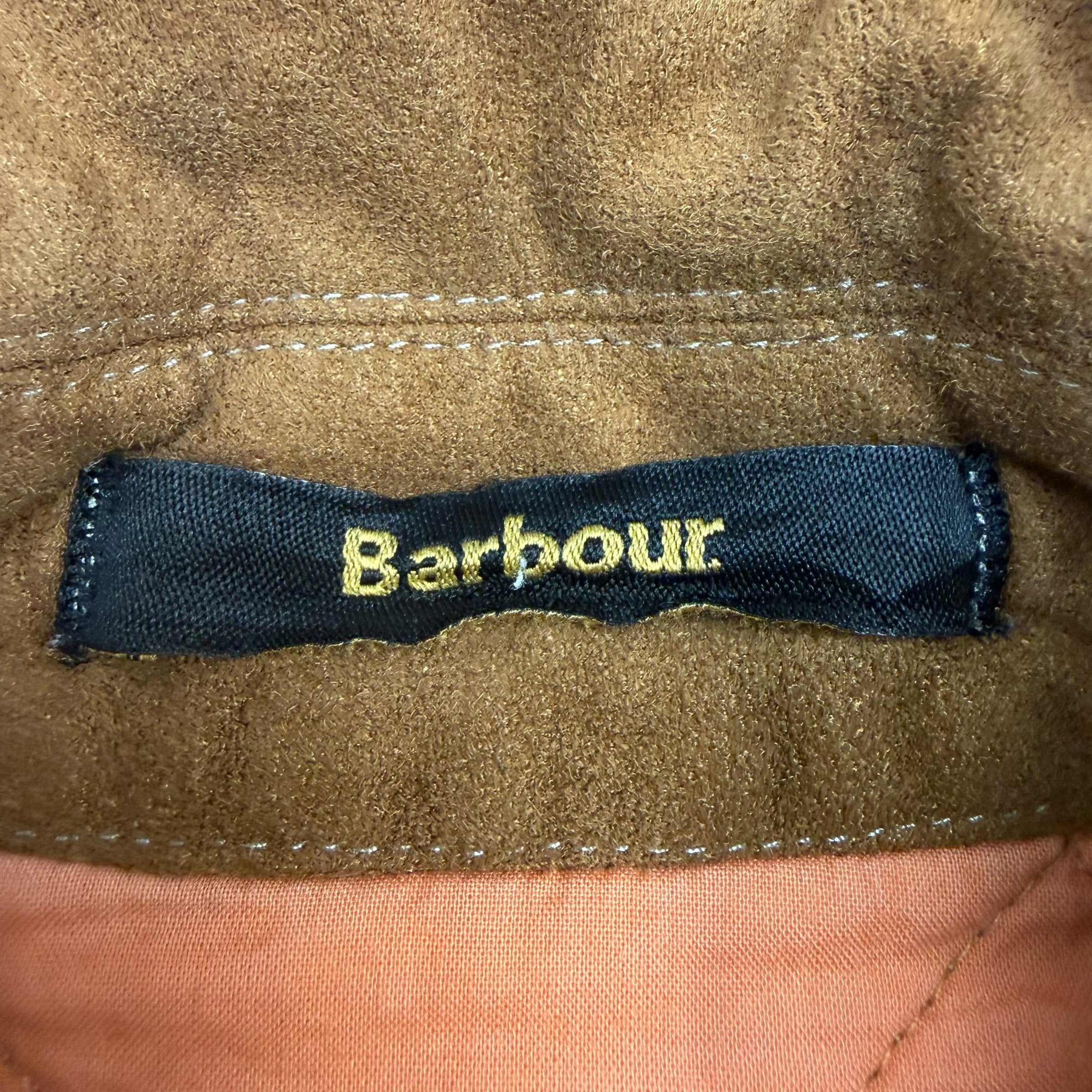 Vintage Barbour Quilted Jacket Tan