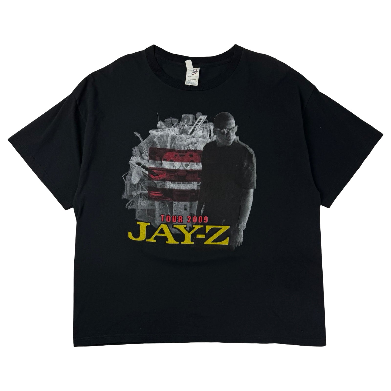 2009 Jay-Z The Blueprint 3 Tour T-Shirt Black