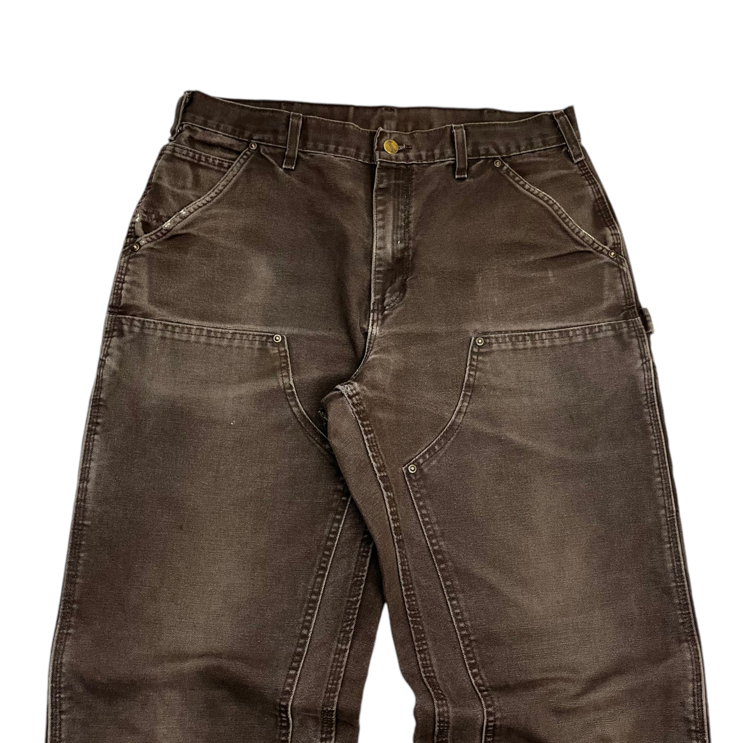 Carhartt Dungaree Double Knees Chocolate