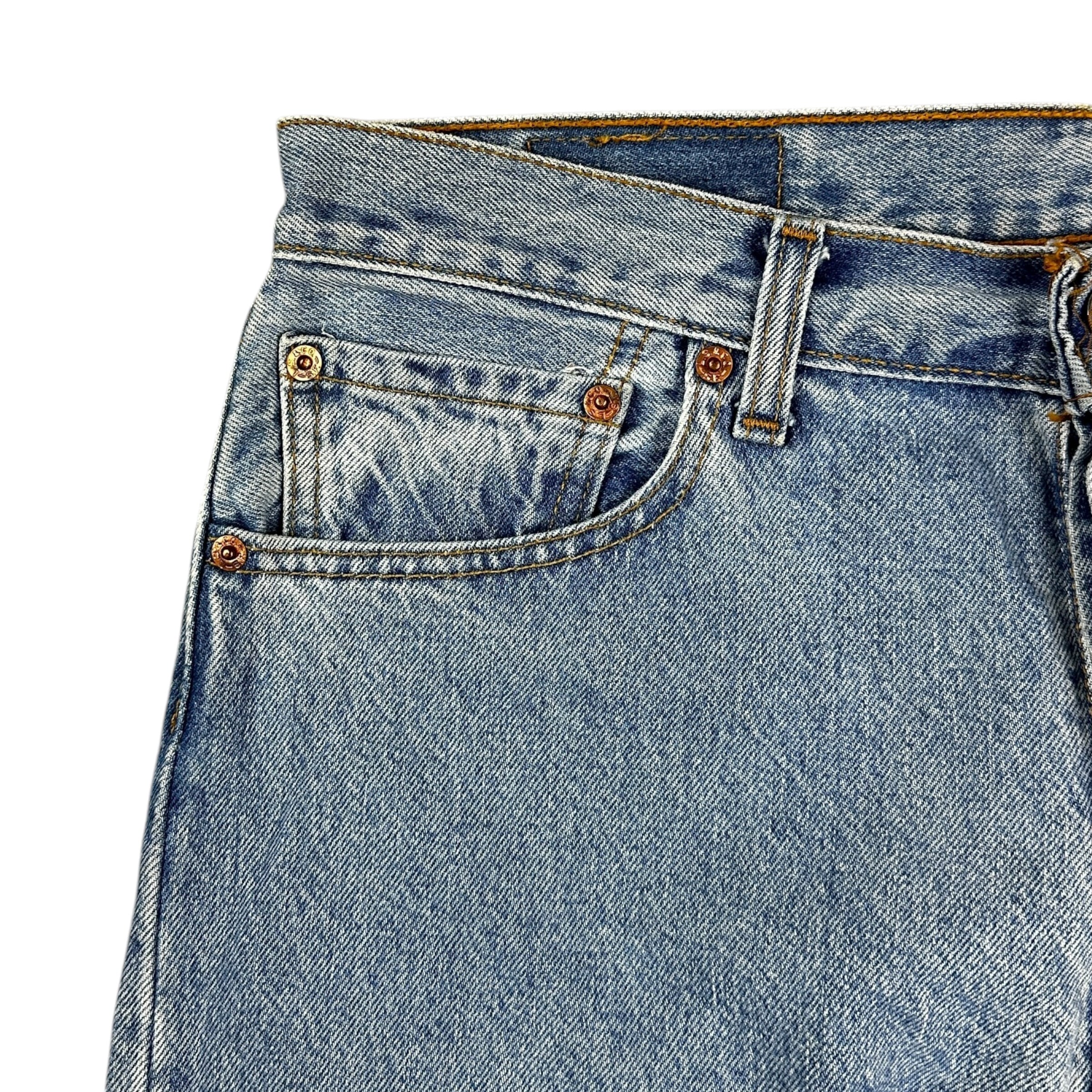 Vintage Levis 501 Light Wash Denim