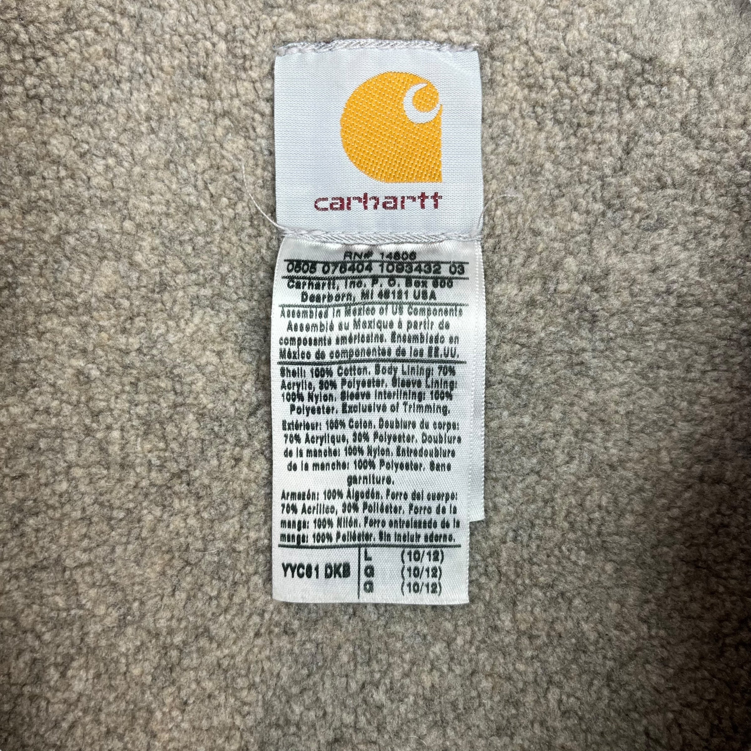 Youth Vintage Carhartt Arctic Jacket Dark Brown