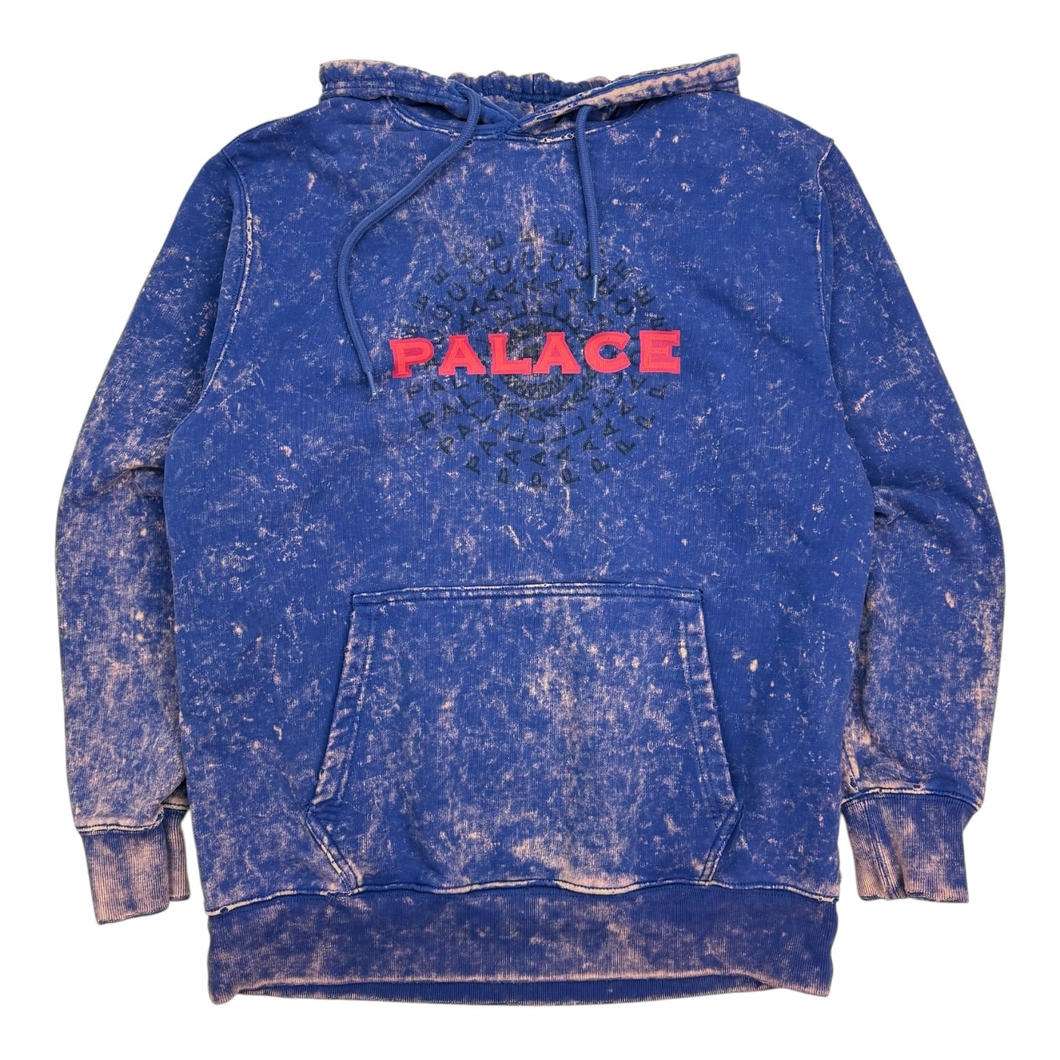 Palace Pircle Hoodie Blue Acid Wash