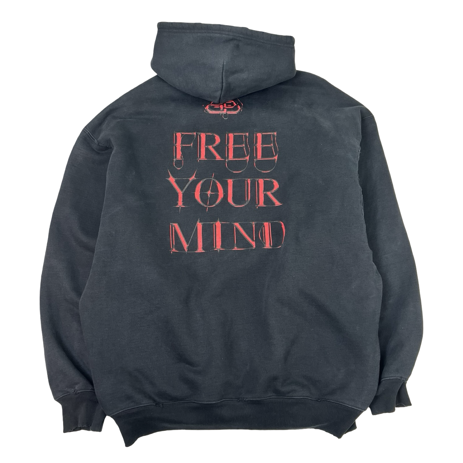Balenciaga Society Free Your Mind Graphic Print Sweatshirt