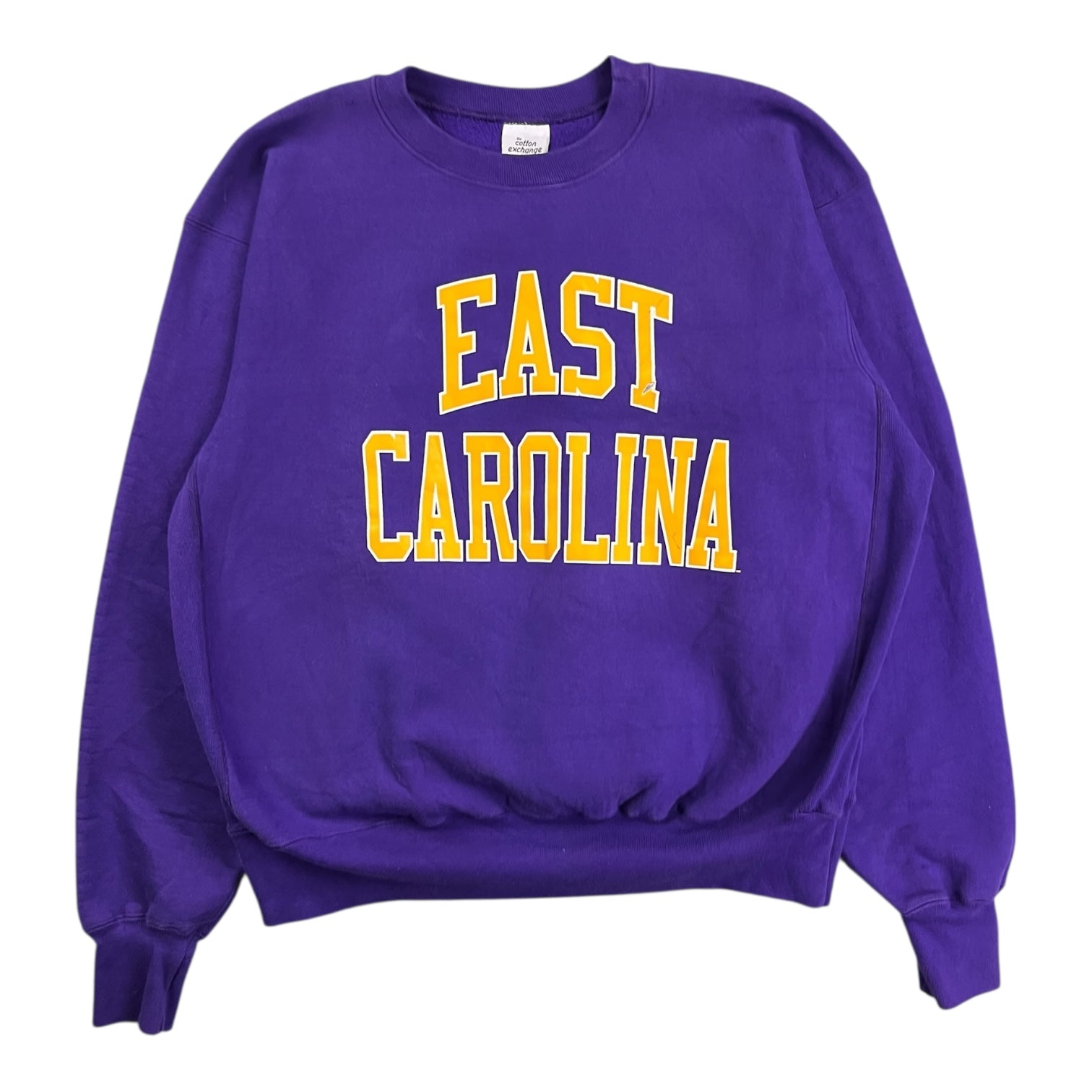 Vintage East Carolina Heavy Crewneck Purple