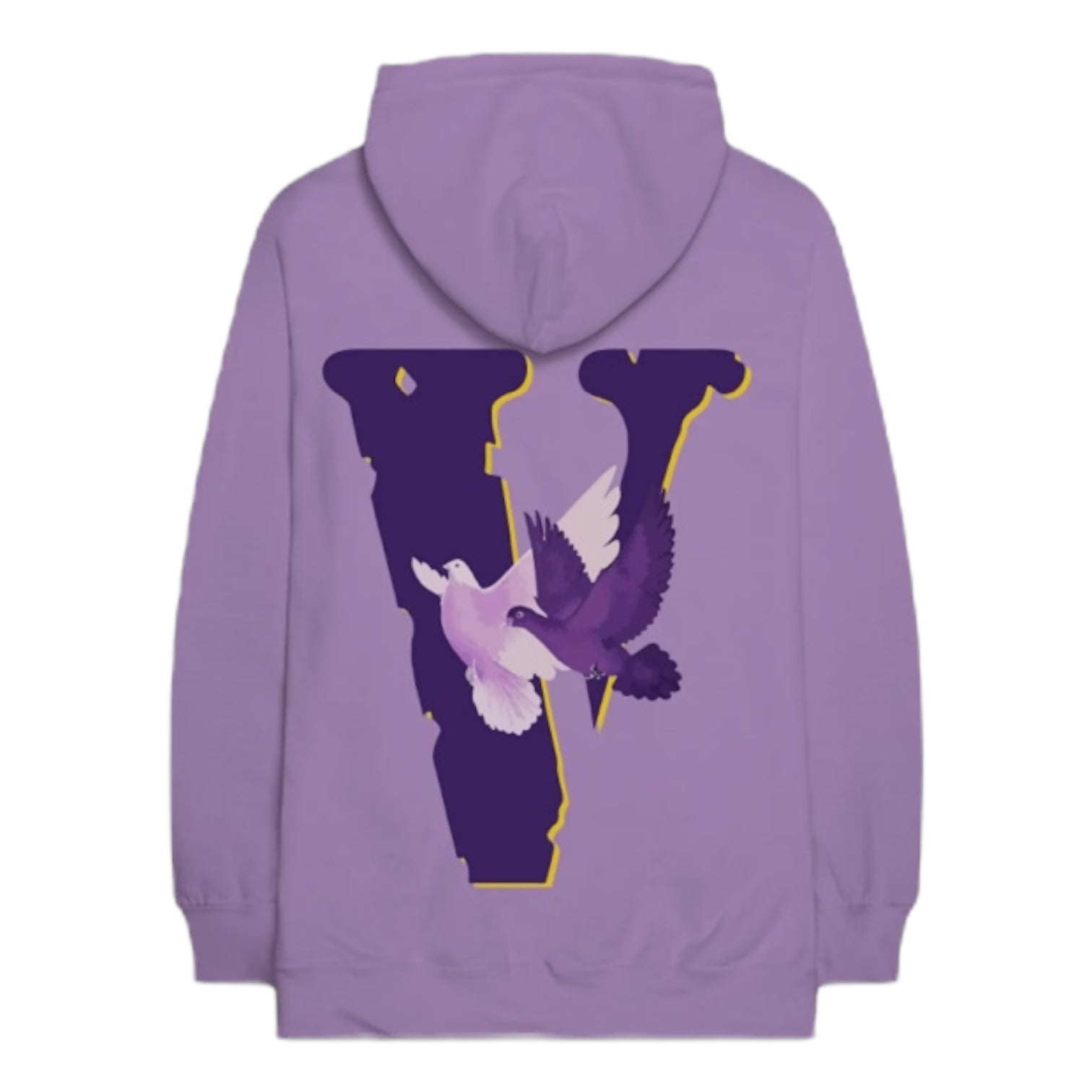 Nav x Vlone Doves Hoodie Purple