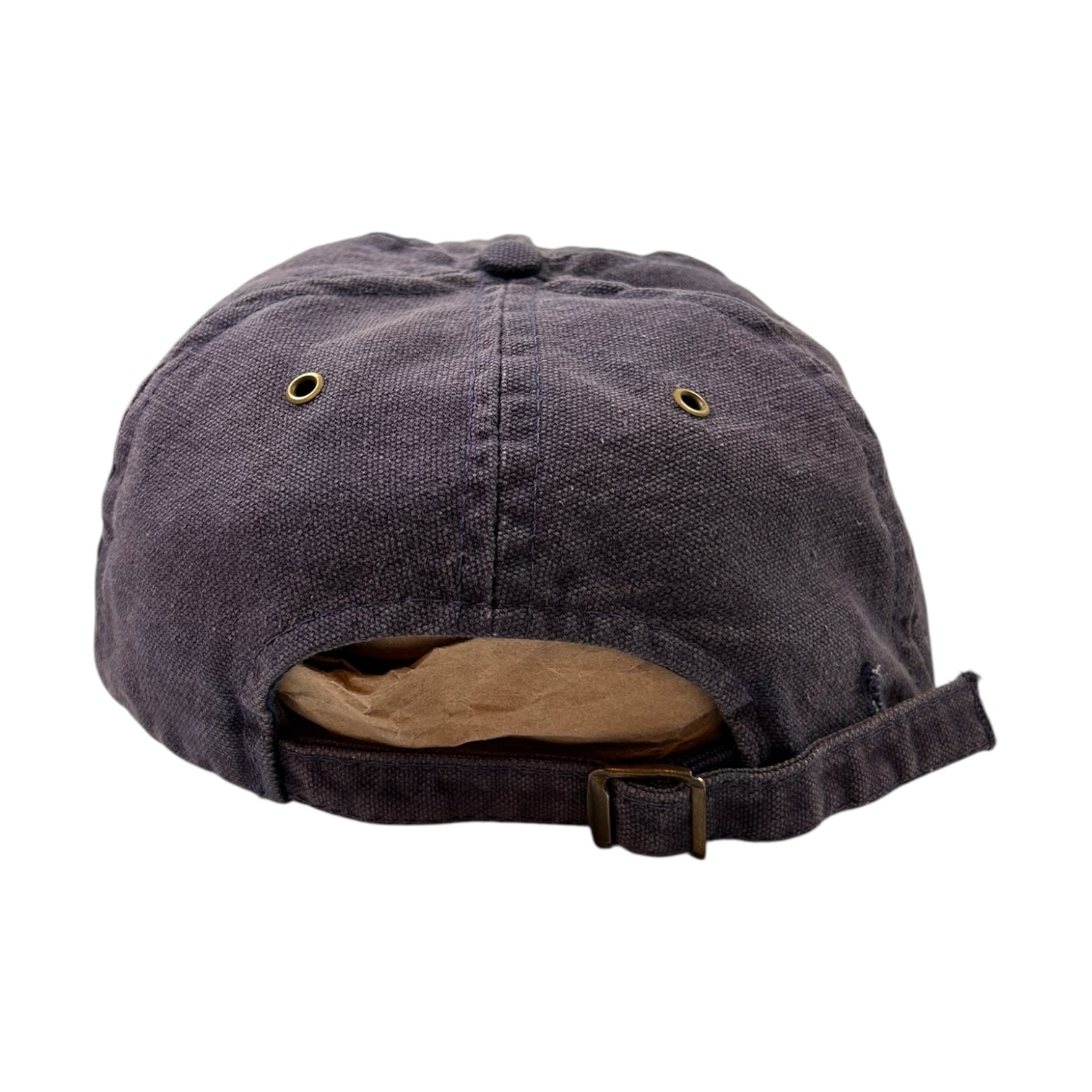 Vintage Stussy Arrow Logo StrapBack Hat Purple