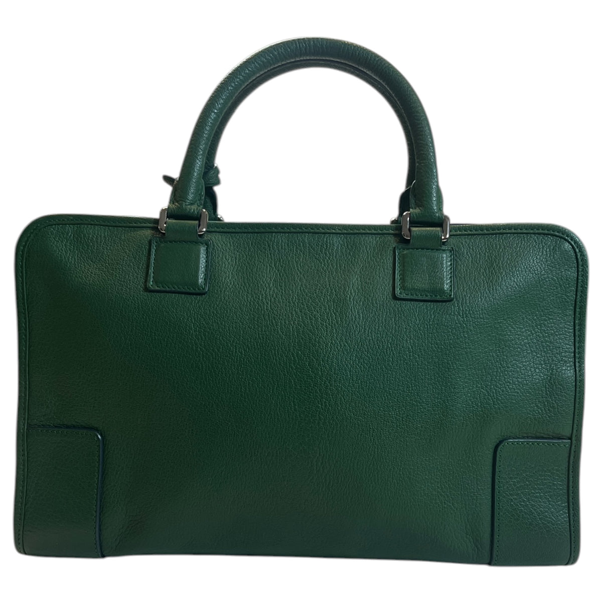 Loewe Amazona 28 Leather Bag Green