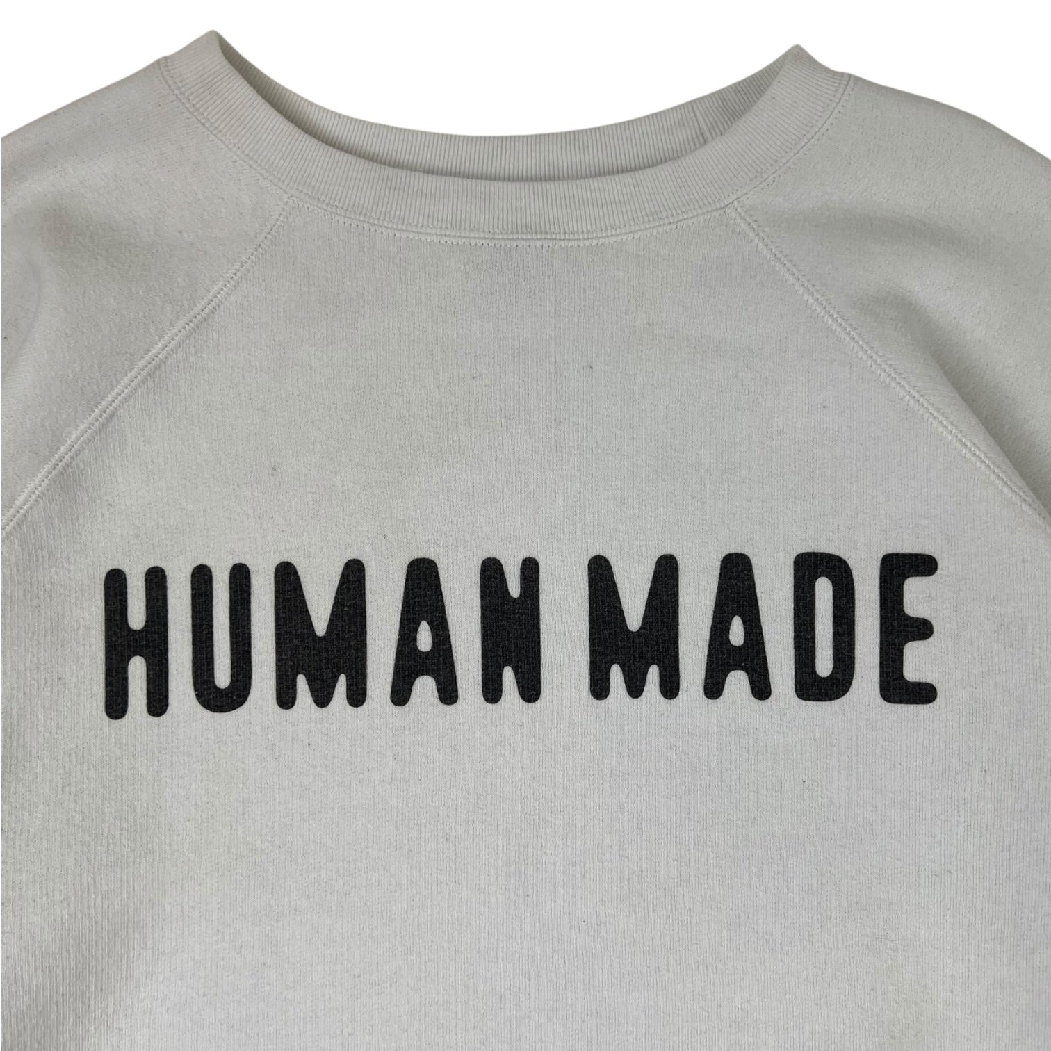 Human Made “The Future Is In The Past” Crewneck White