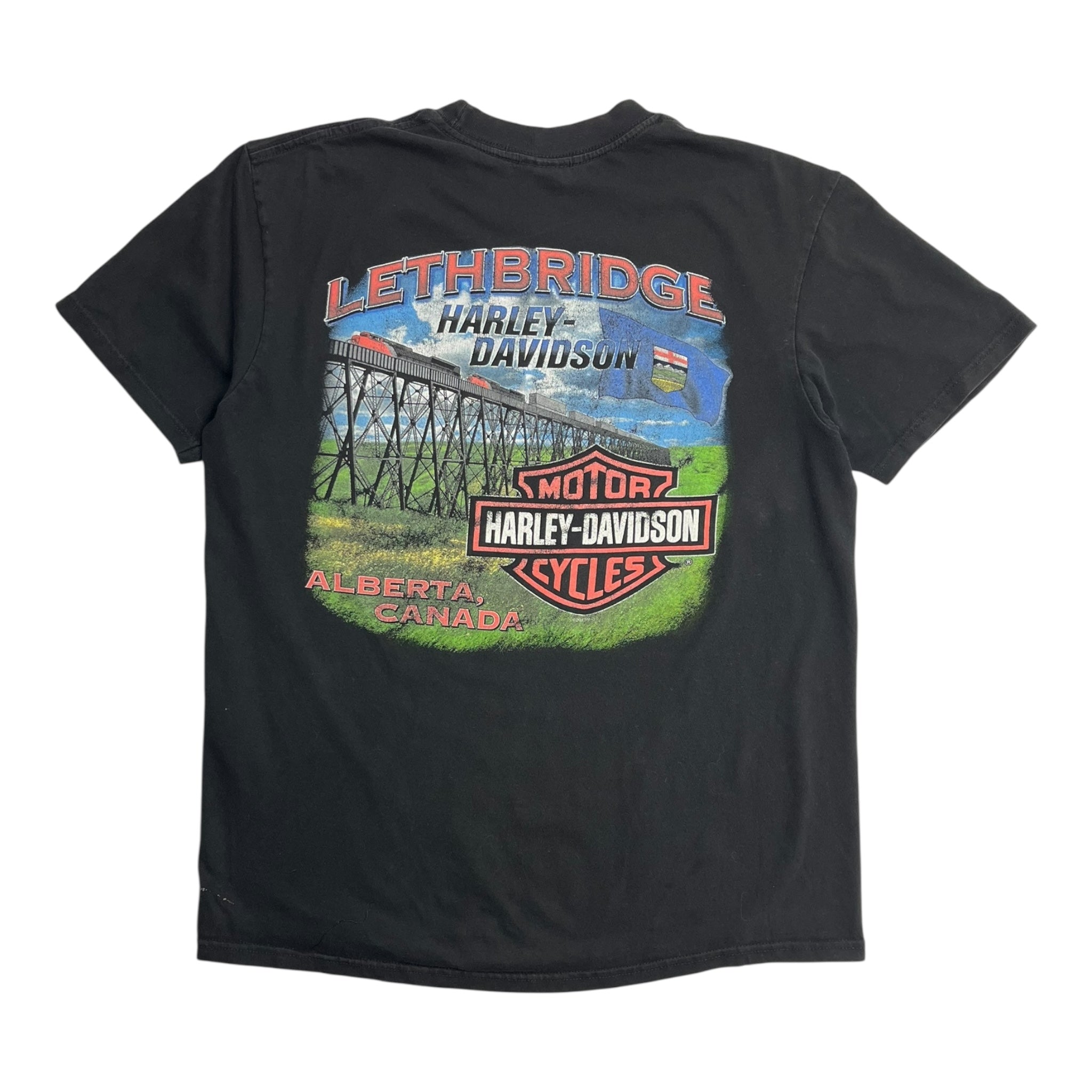 Harley Davidson Lethbridge Alberta Beaver T-Shirt