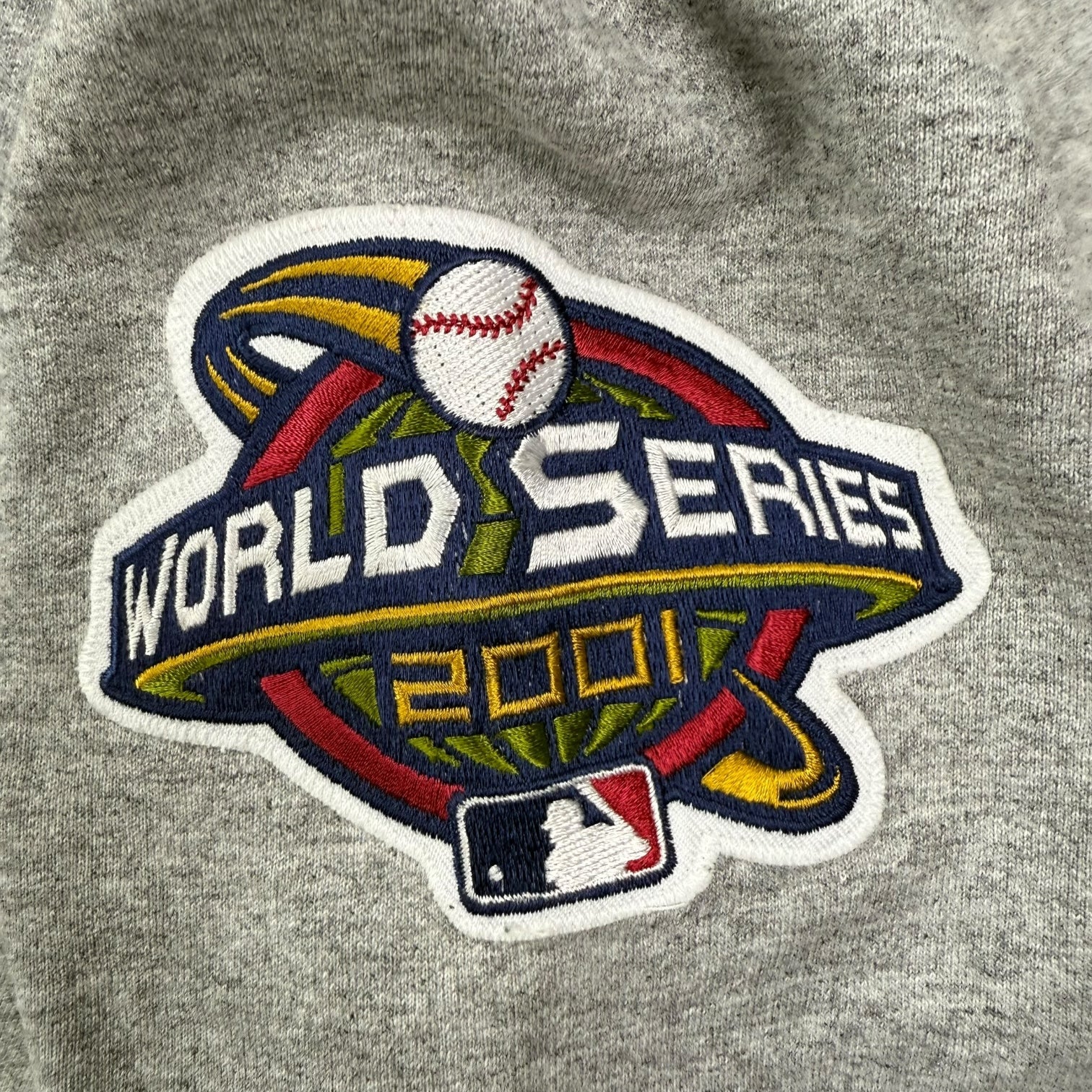 2001 World Series Arizona Diamondbacks Crewneck Grey