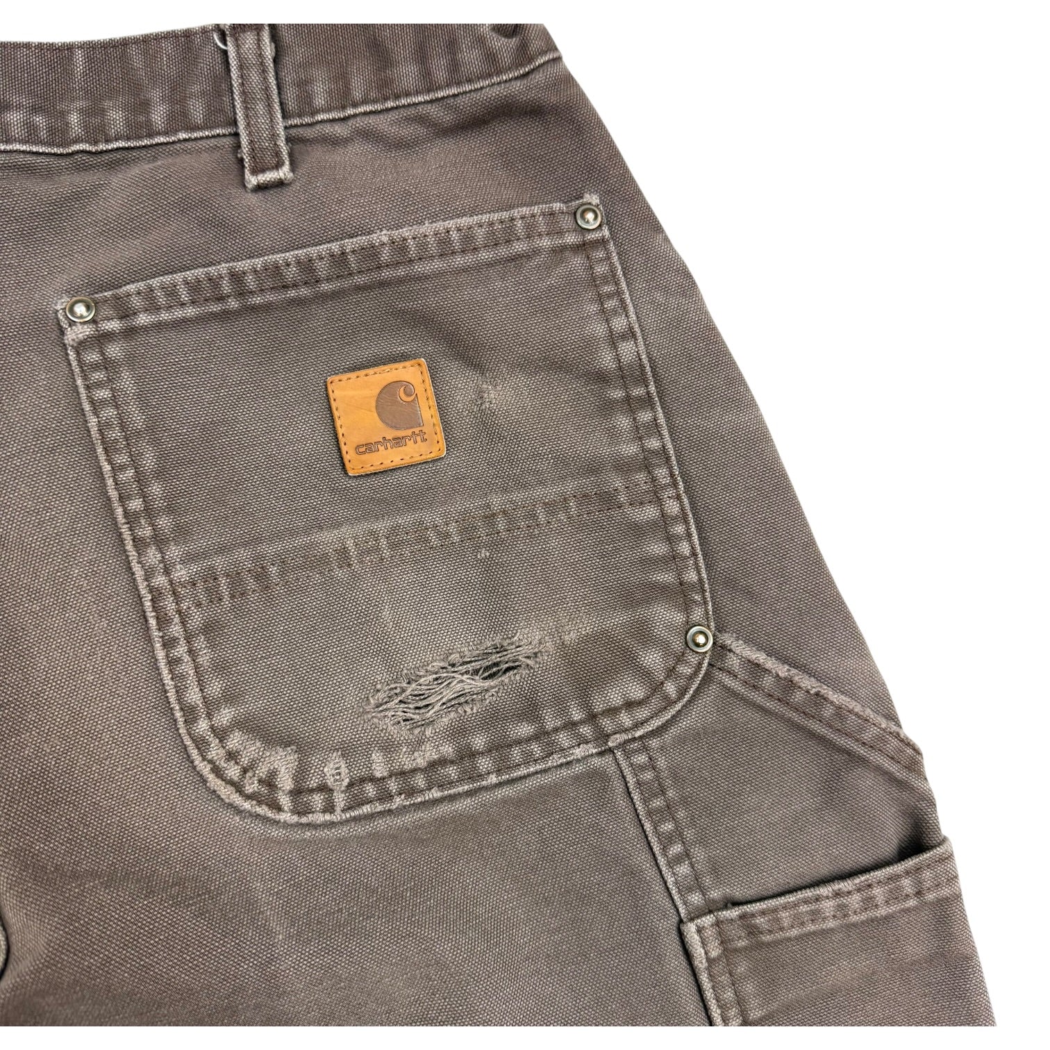 Vintage Carhartt Double Knee Pants Dark Brown