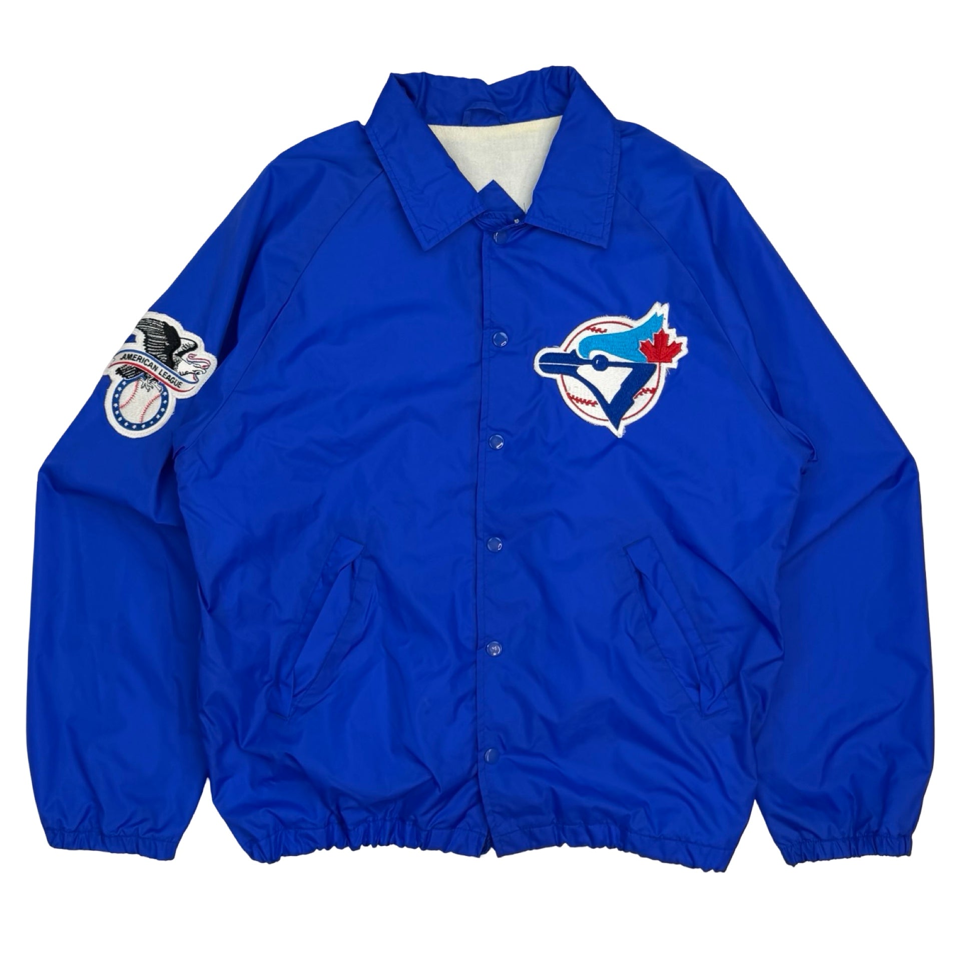 Vintage Toronto Blue Jays Coach Jacket Blue