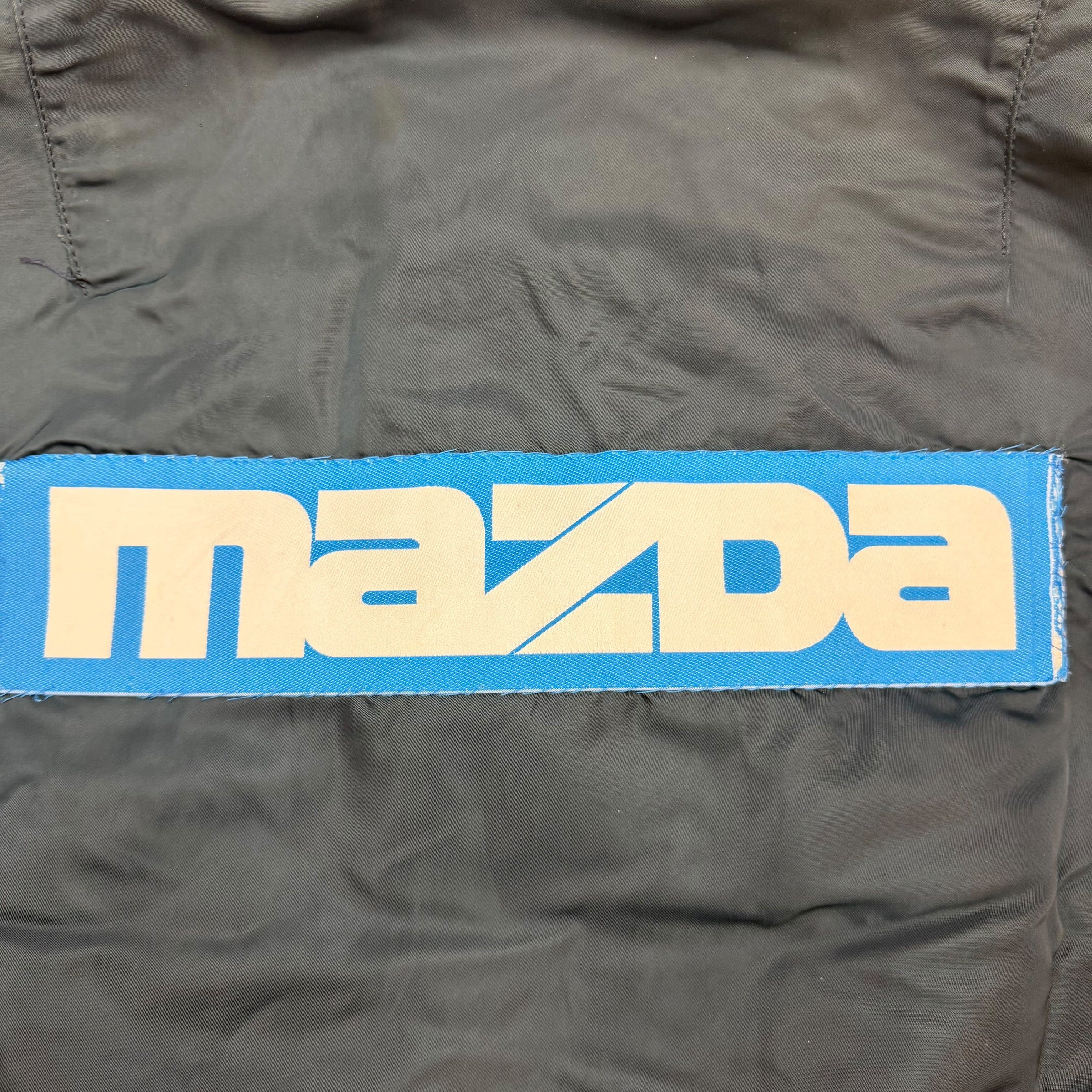 Vintage Alpha Industries MA-1 Mazda Promo Bomber Jacket Black