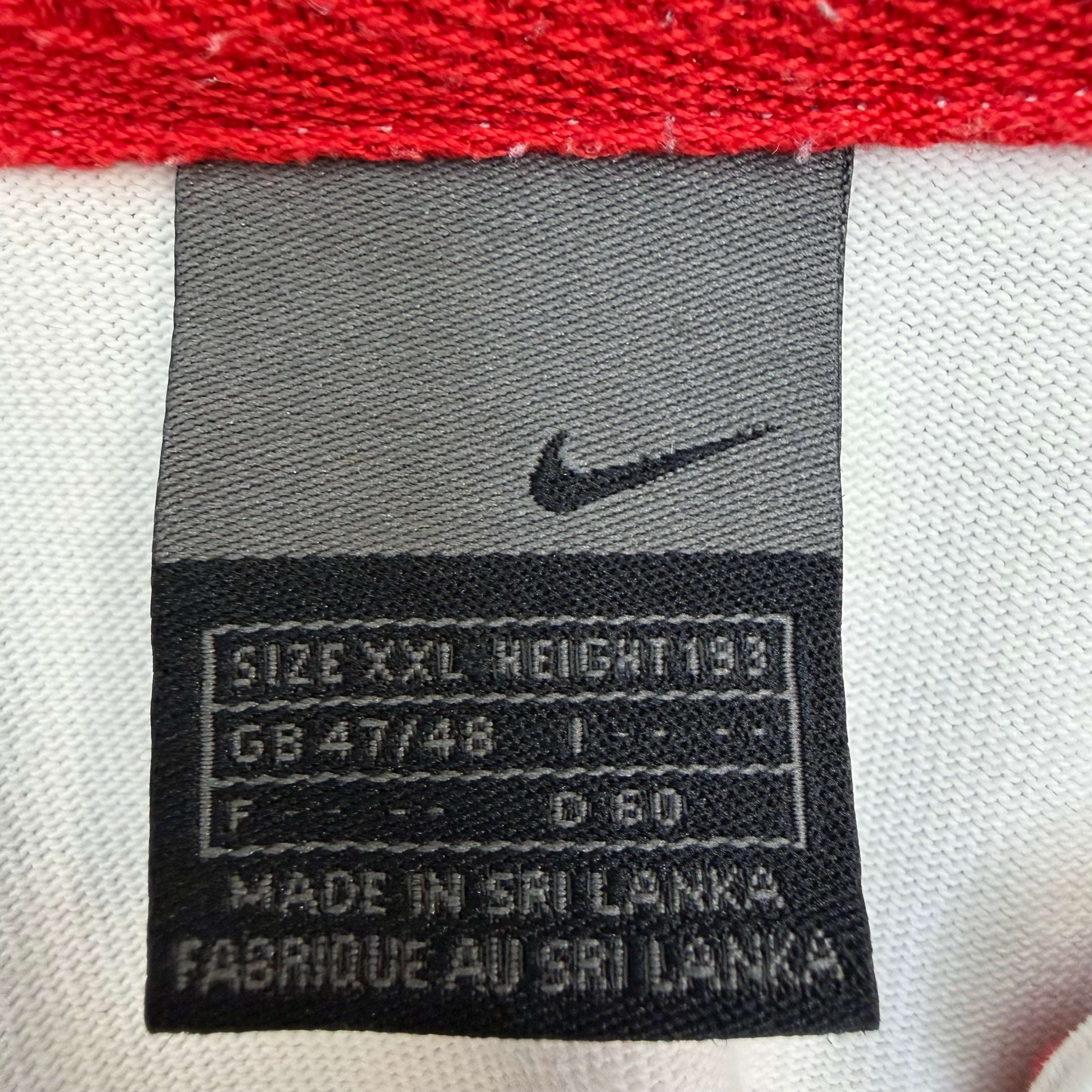 Vintage Nike England Rugby Jersey White