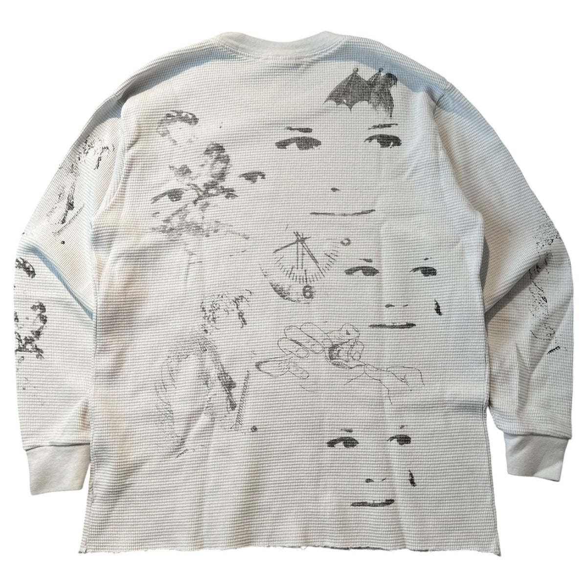 Basketcase Scribble Thermal White
