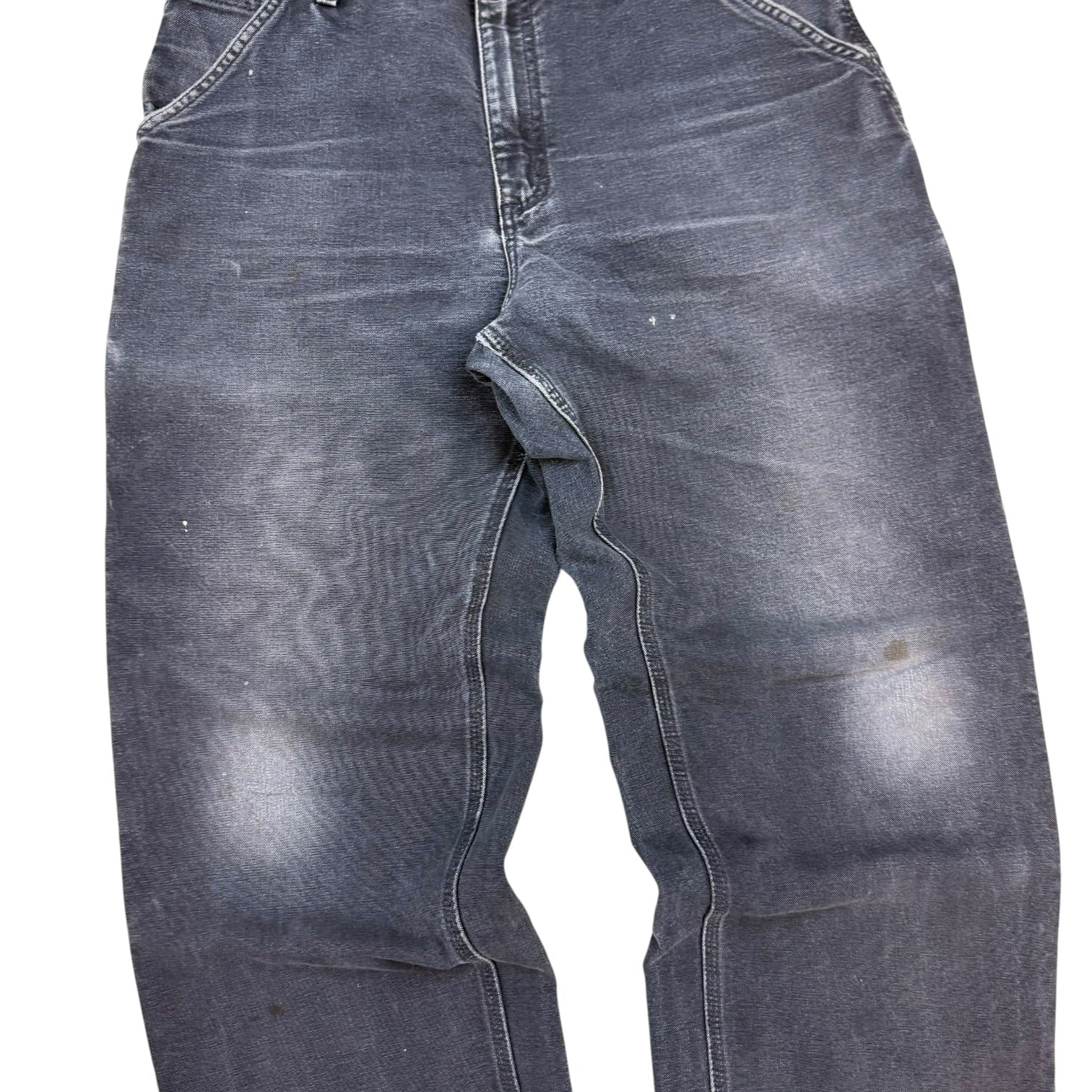 Vintage Carhartt Dungaree Pants Petroleum Blue