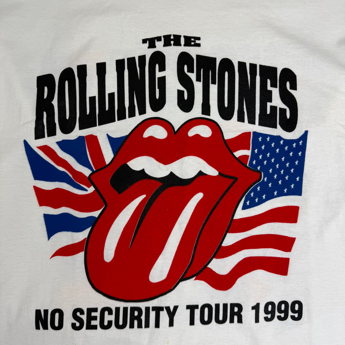 1999 The Rolling Stones No Security Tour Longsleeve White