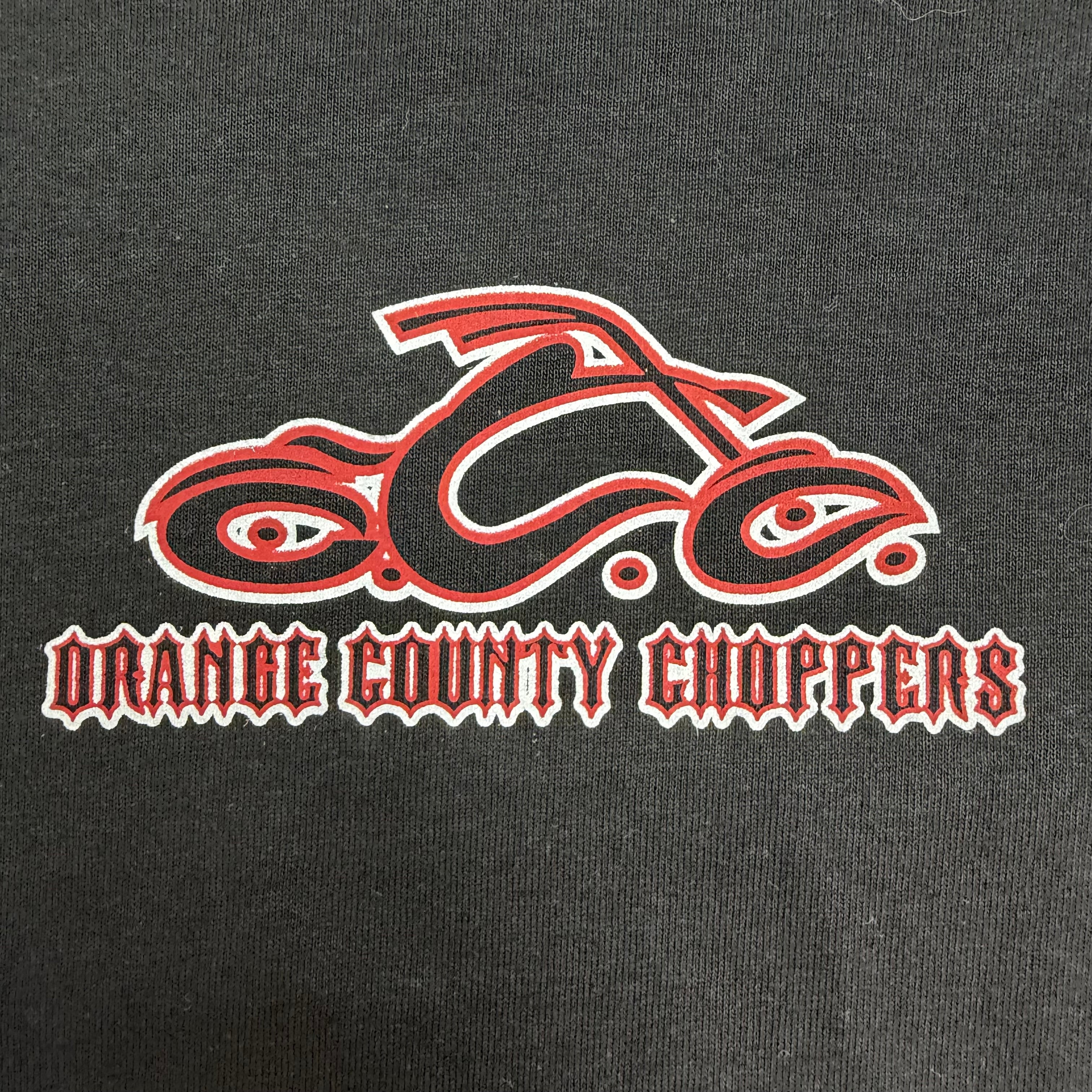 Vintage Orange County Choppers Flame Longsleeve Black
