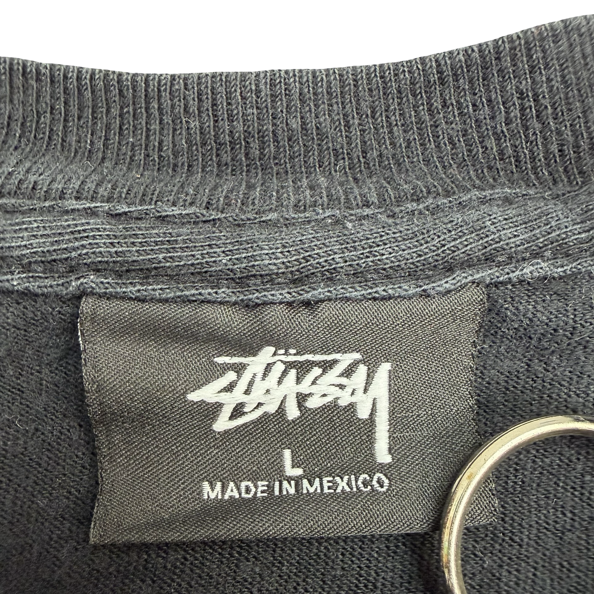 Stussy Stand Firm End Racism Now Tee Black