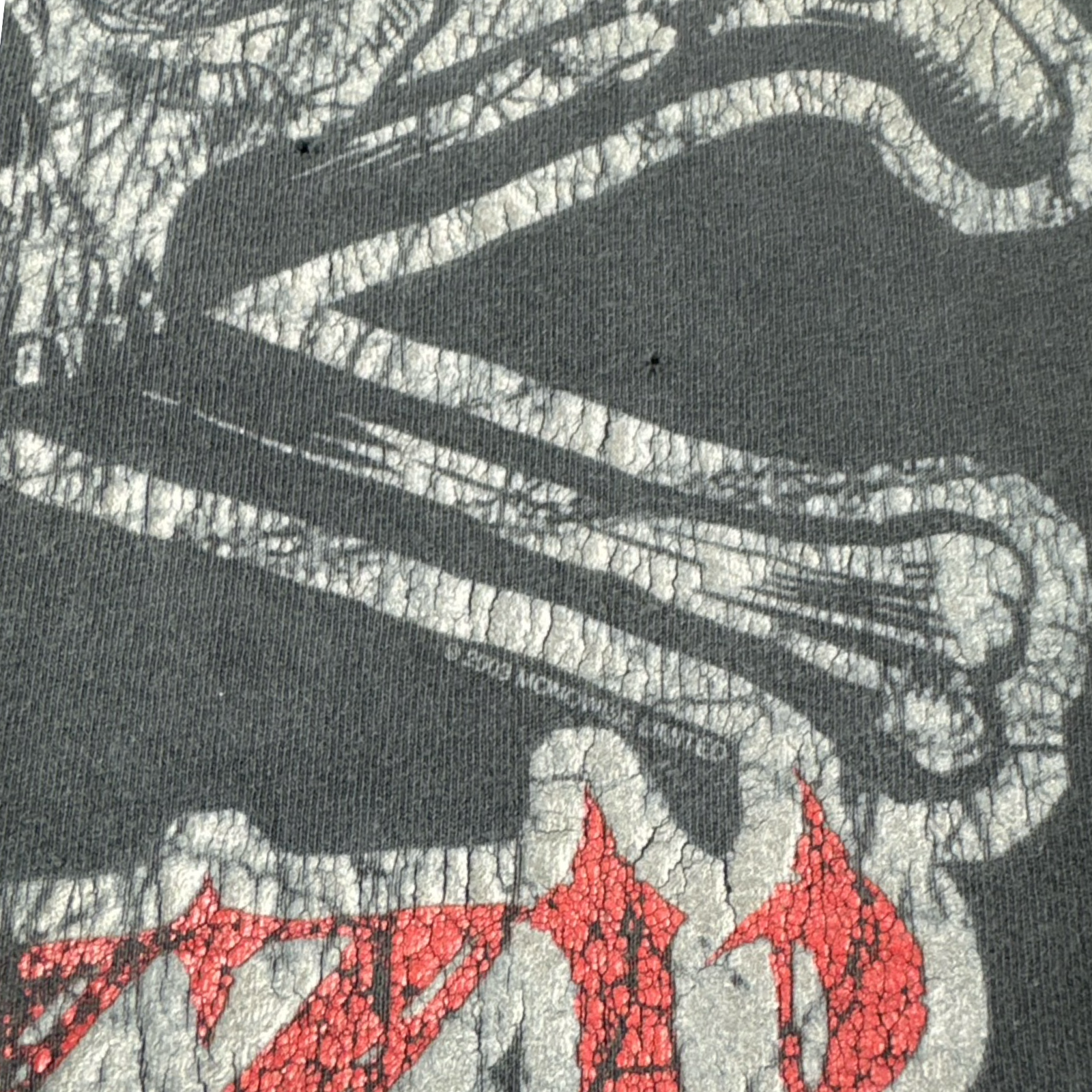 2001 Ozzy Osbourne Skull & Cross T-Shirt