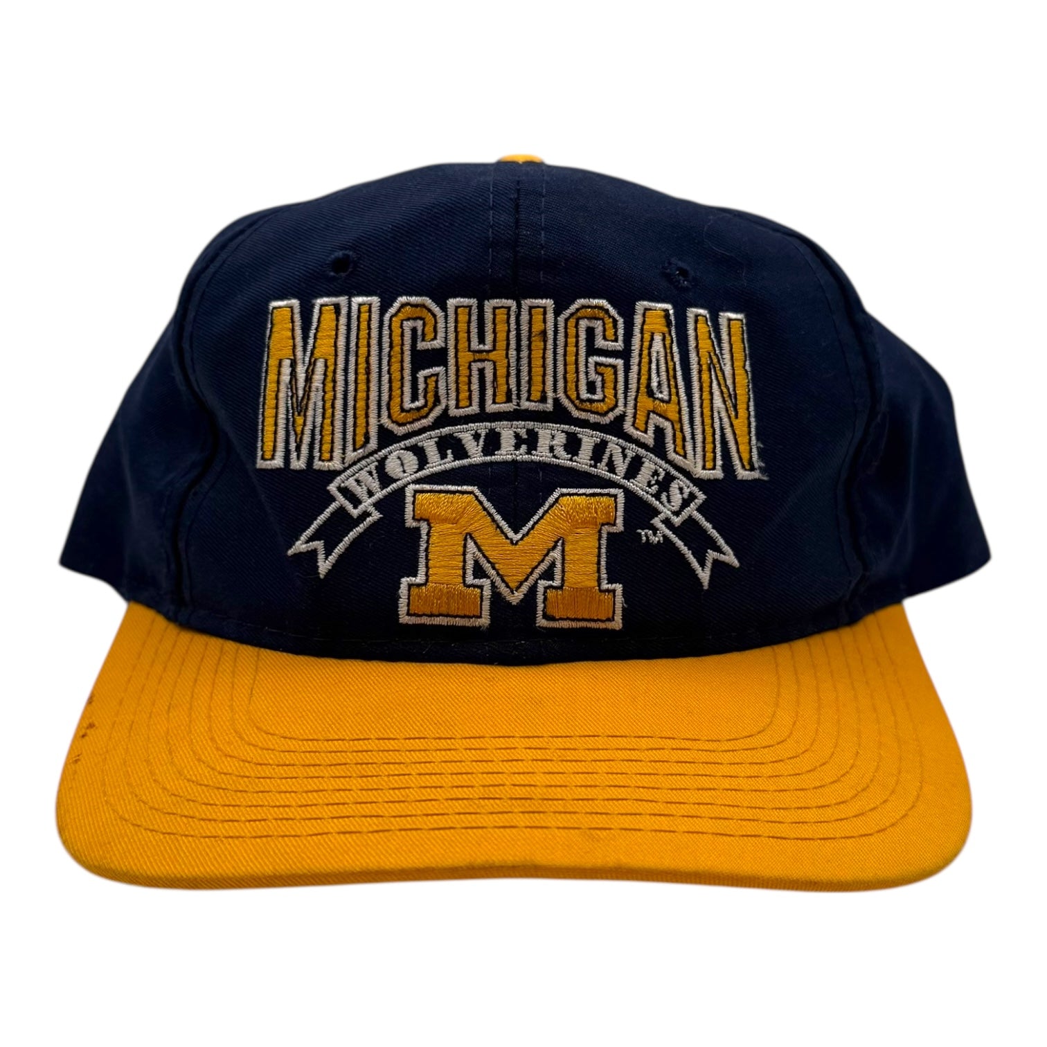 Vintage Starter Michigan Wolverines Hat Blue/Yellow
